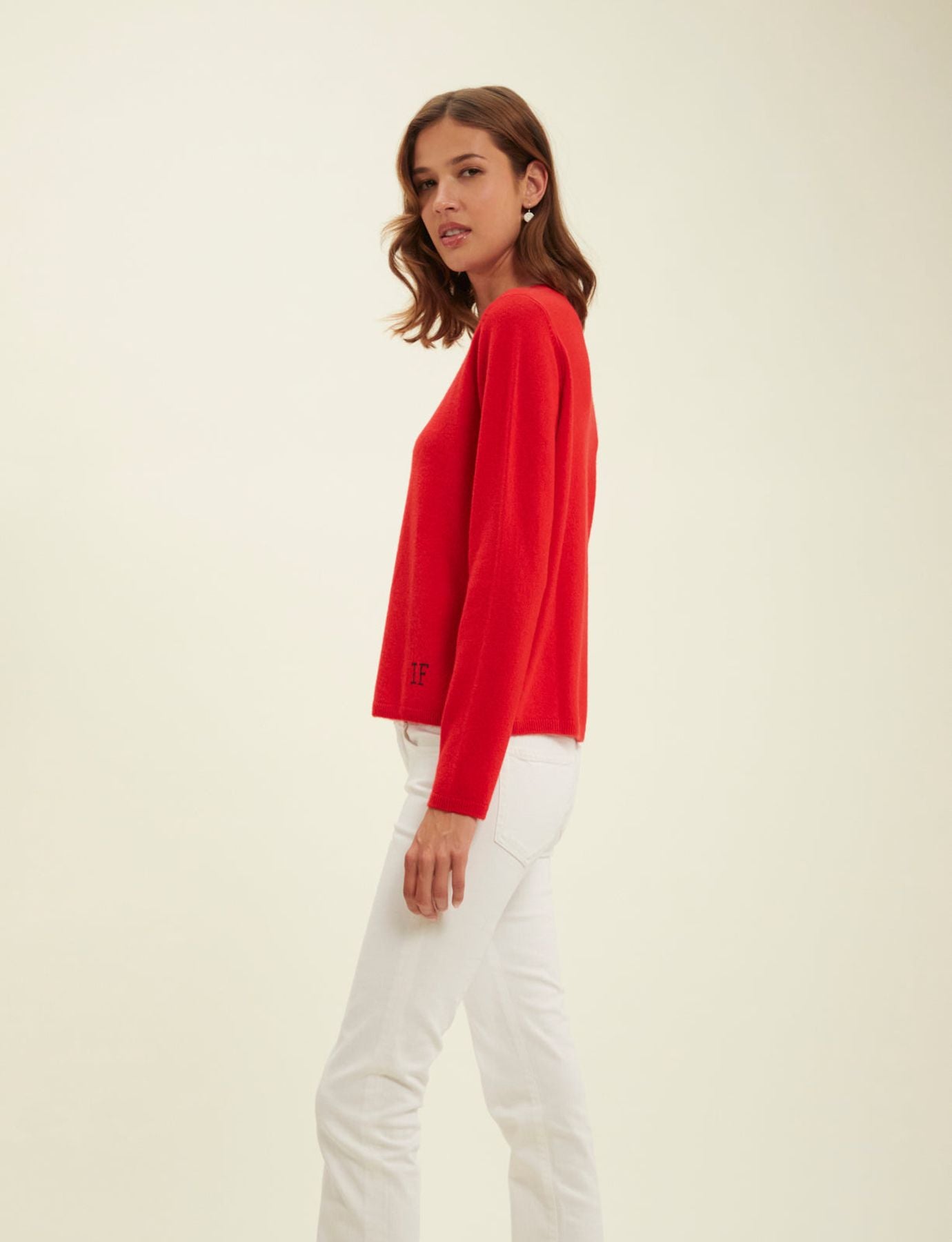 Angelina jersey rojo