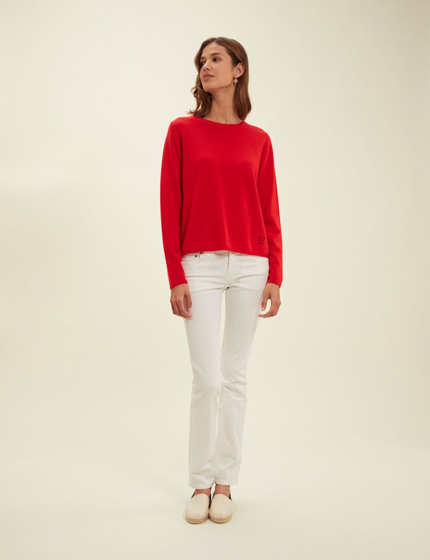 Angelina jersey rojo