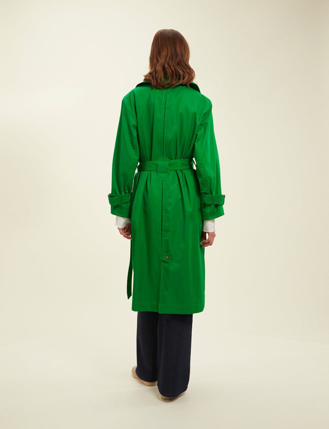 Gabardina verde pradera Blake