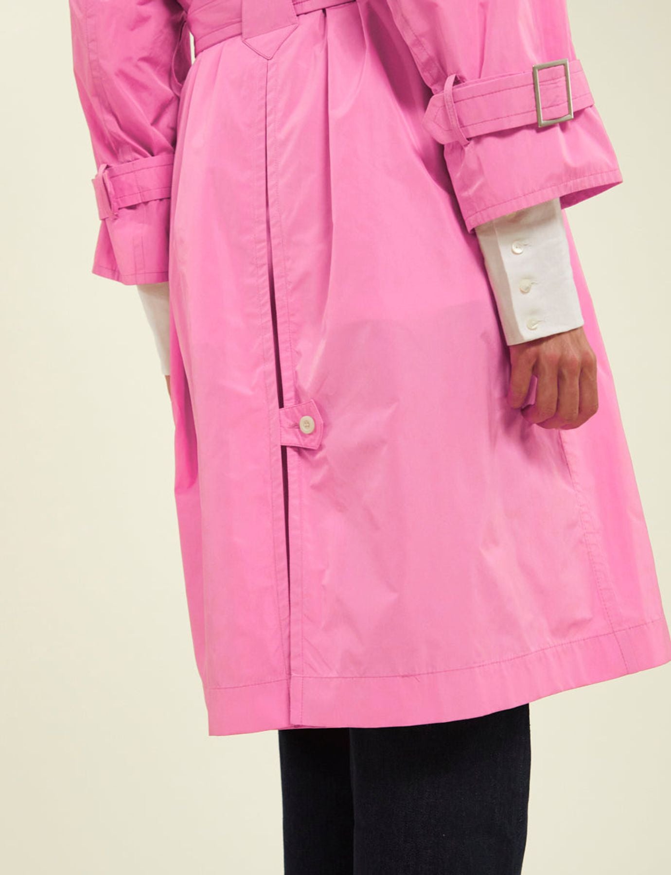 Gabardina rosa Blake