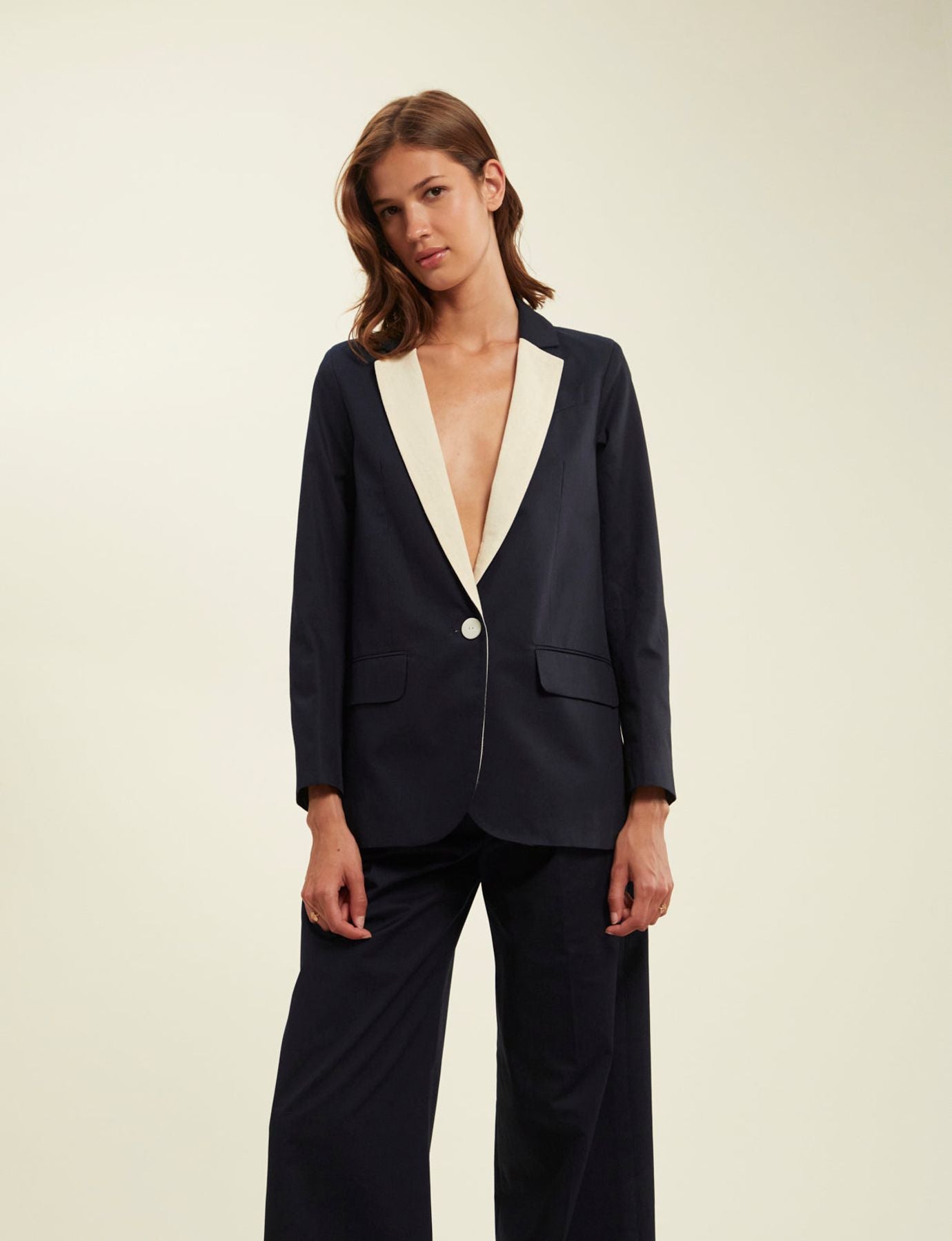 Chaqueta azul marino Bruna