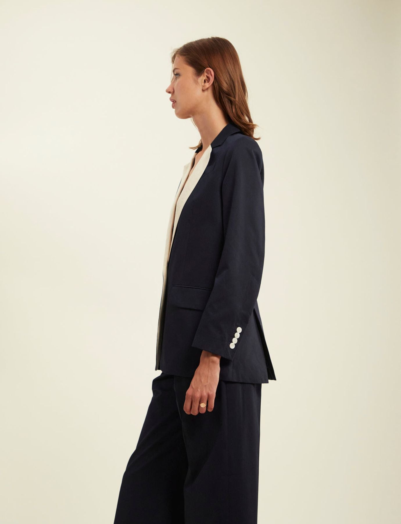 Chaqueta azul marino Bruna