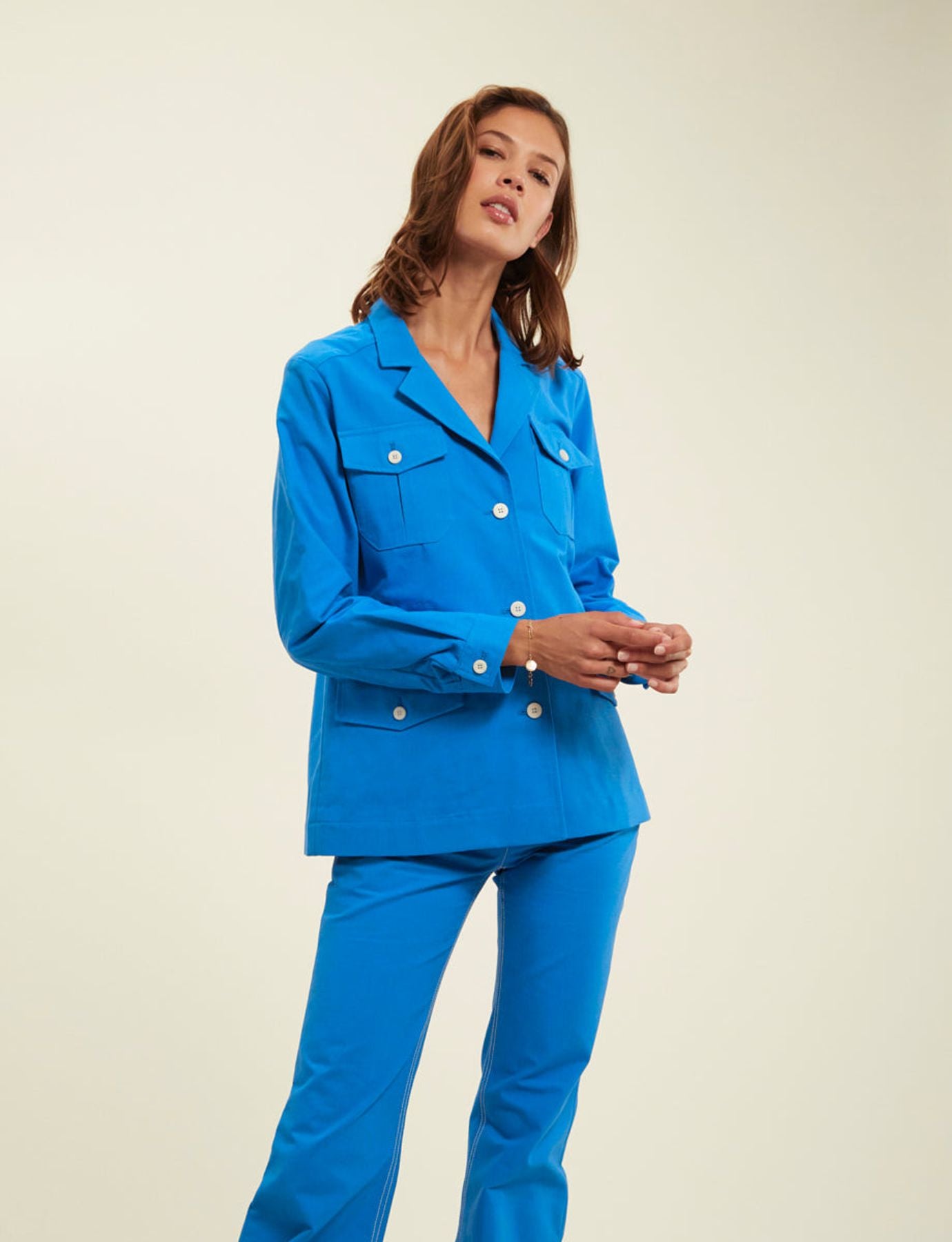 Chaqueta Flipper azul cobalto