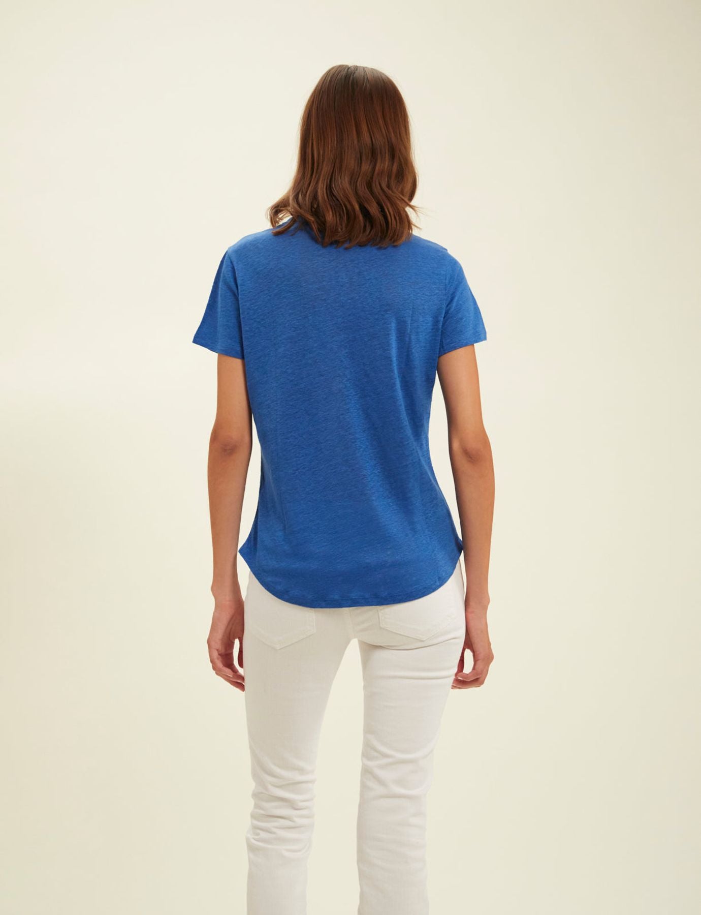 Camiseta Lisette azul cobalto