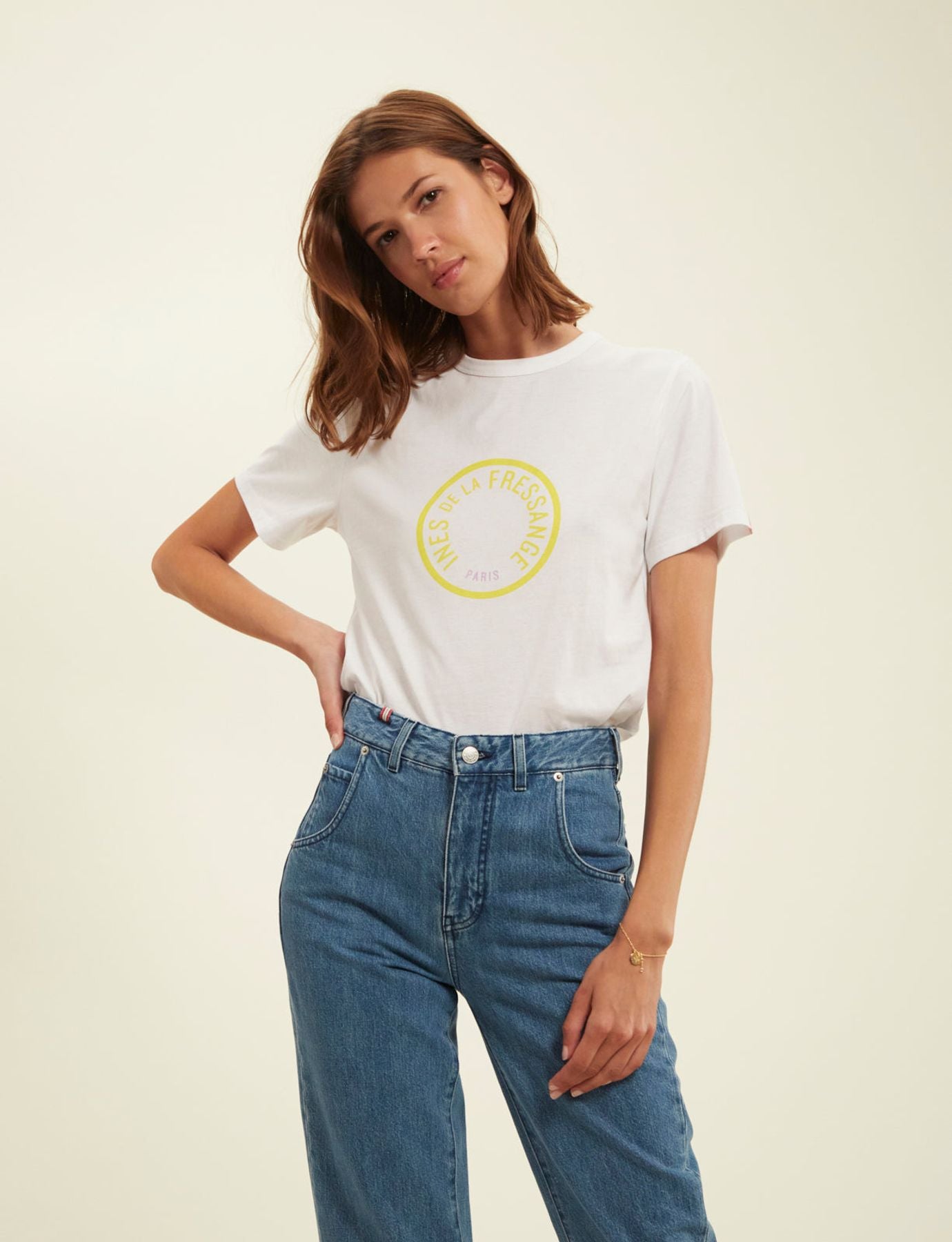 Camiseta con logotipo amarillo Oscar