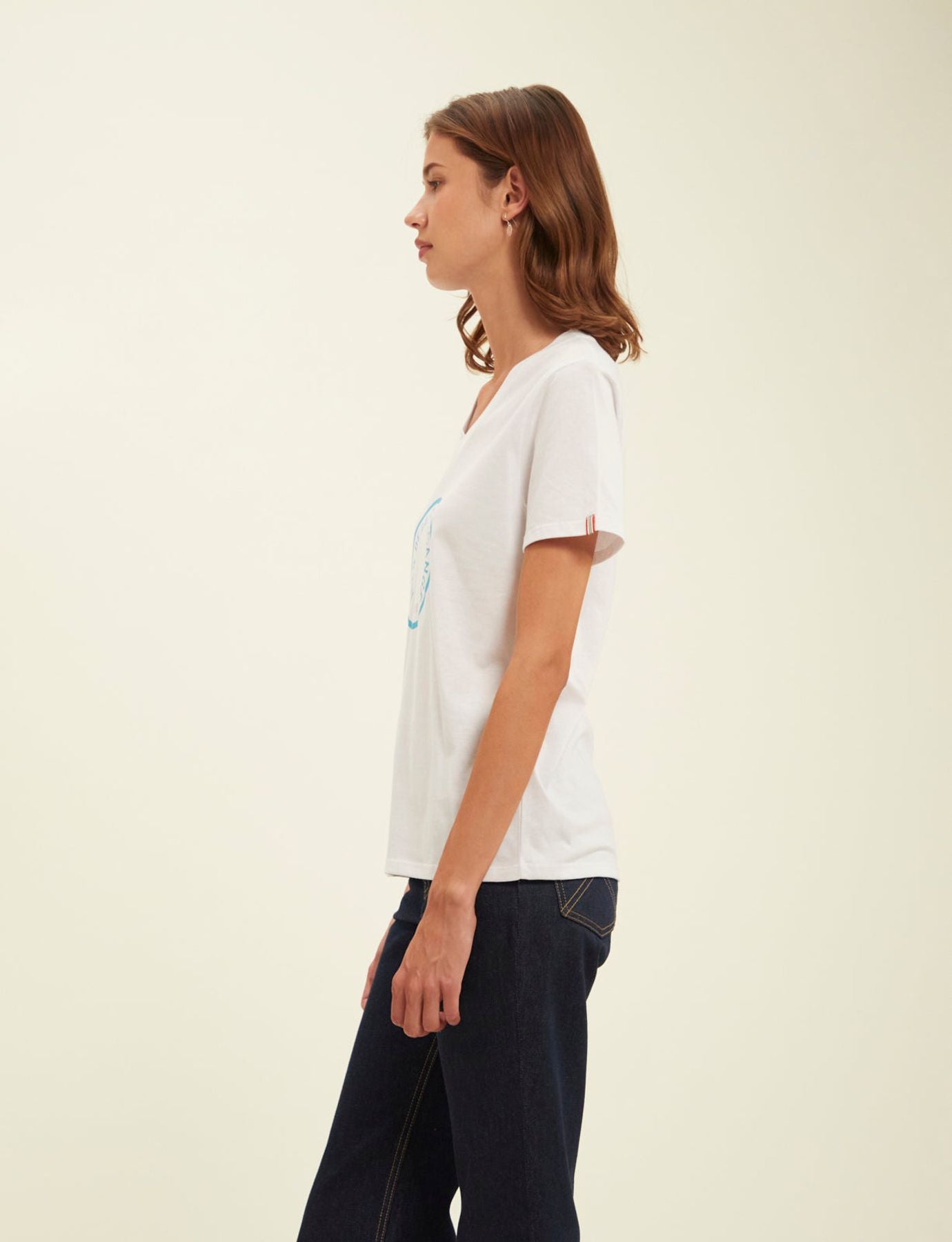 Camiseta Aurora blanca