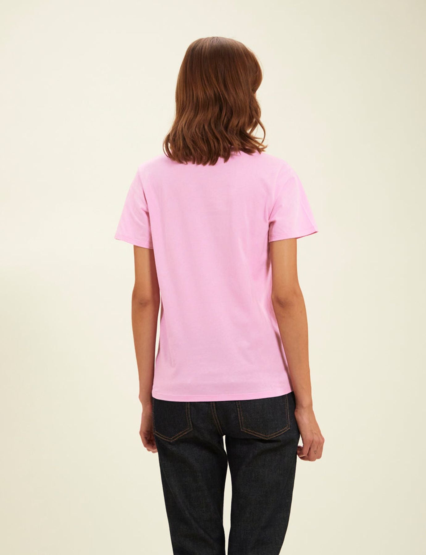 Camiseta rosa Aurora