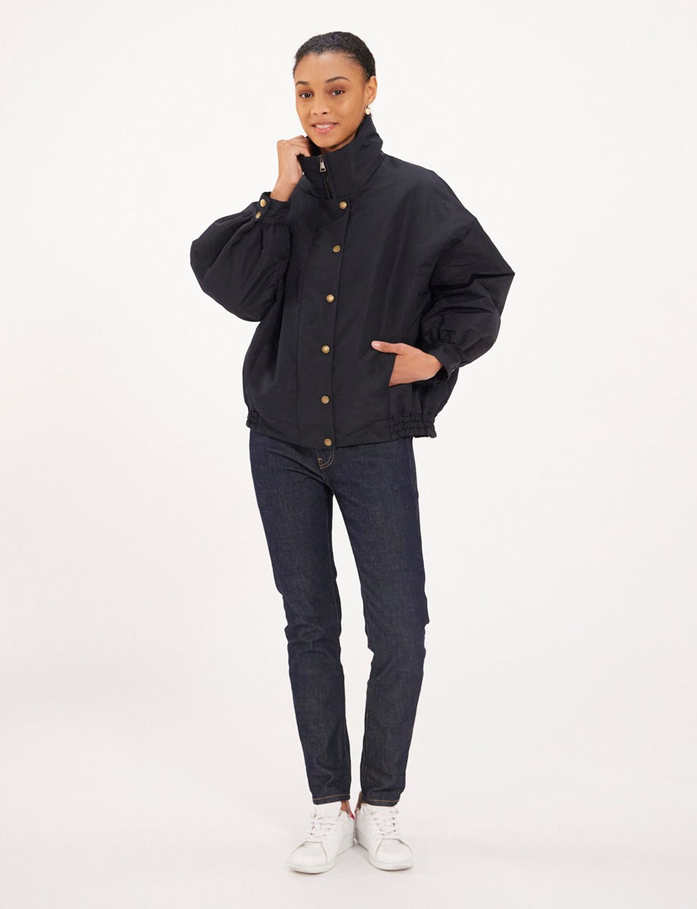 Chaqueta negra Elios