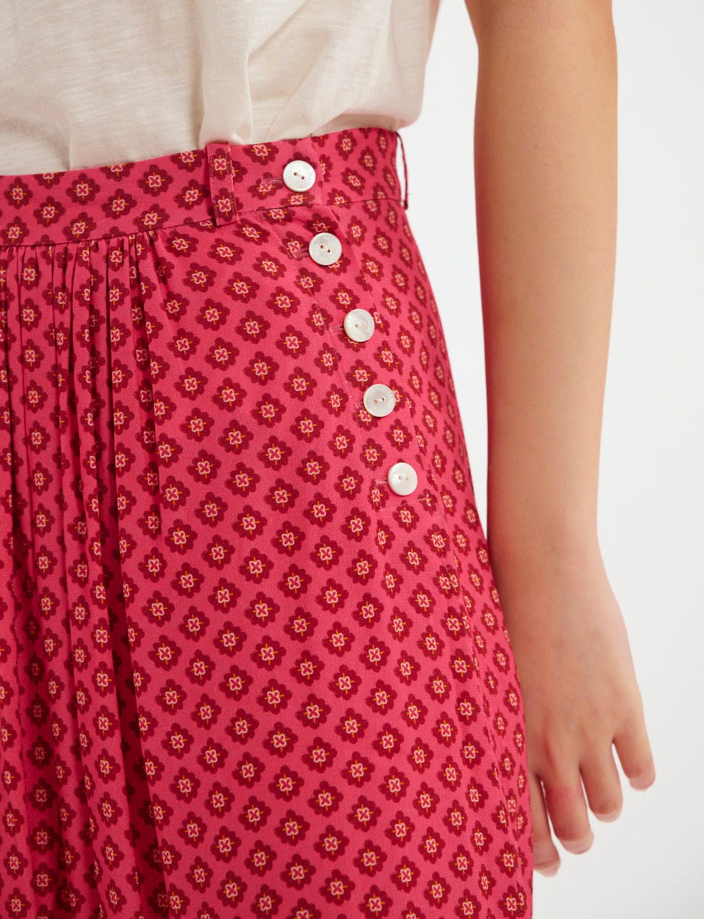 Falda rosa Alix
