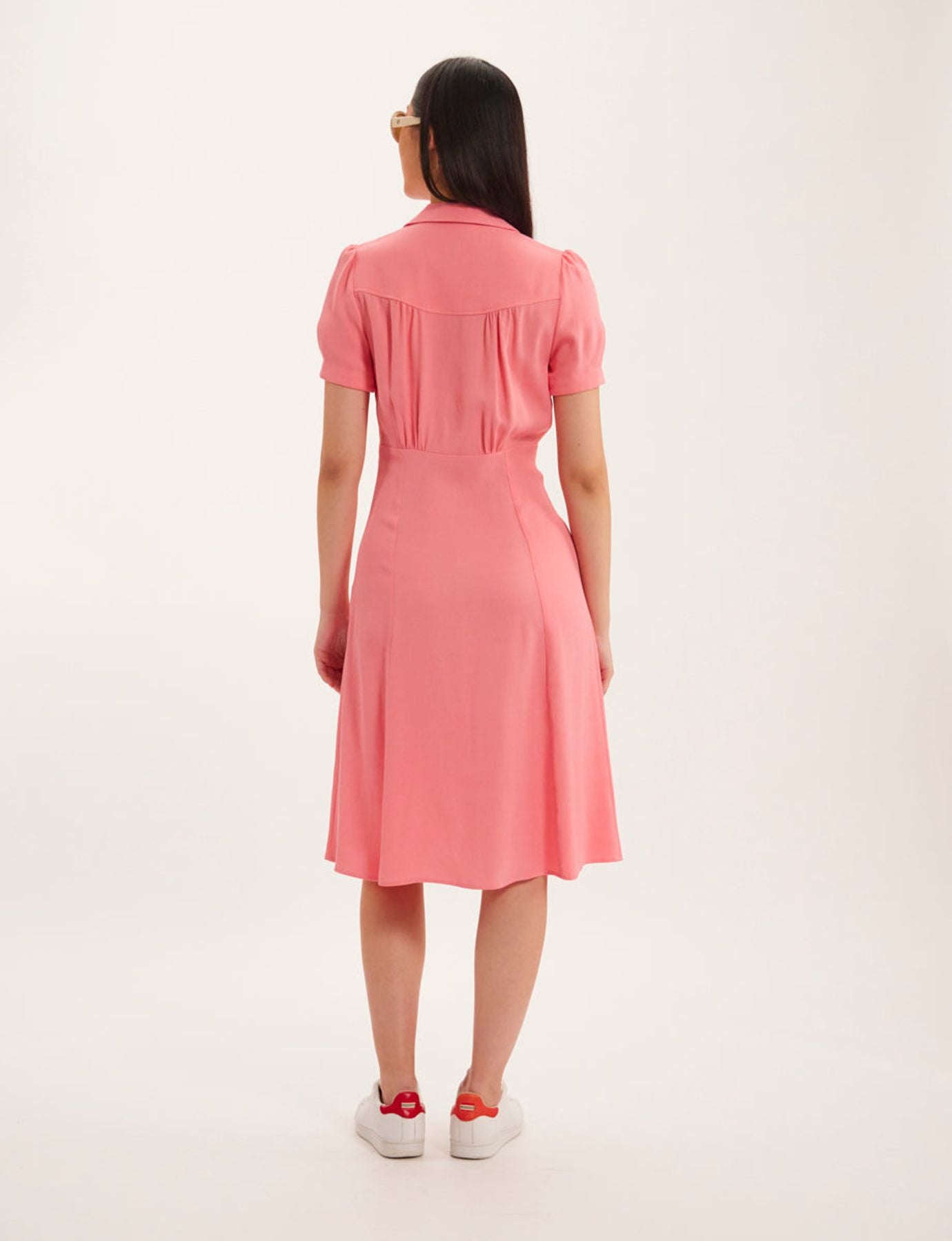 Vestido rosa Angele
