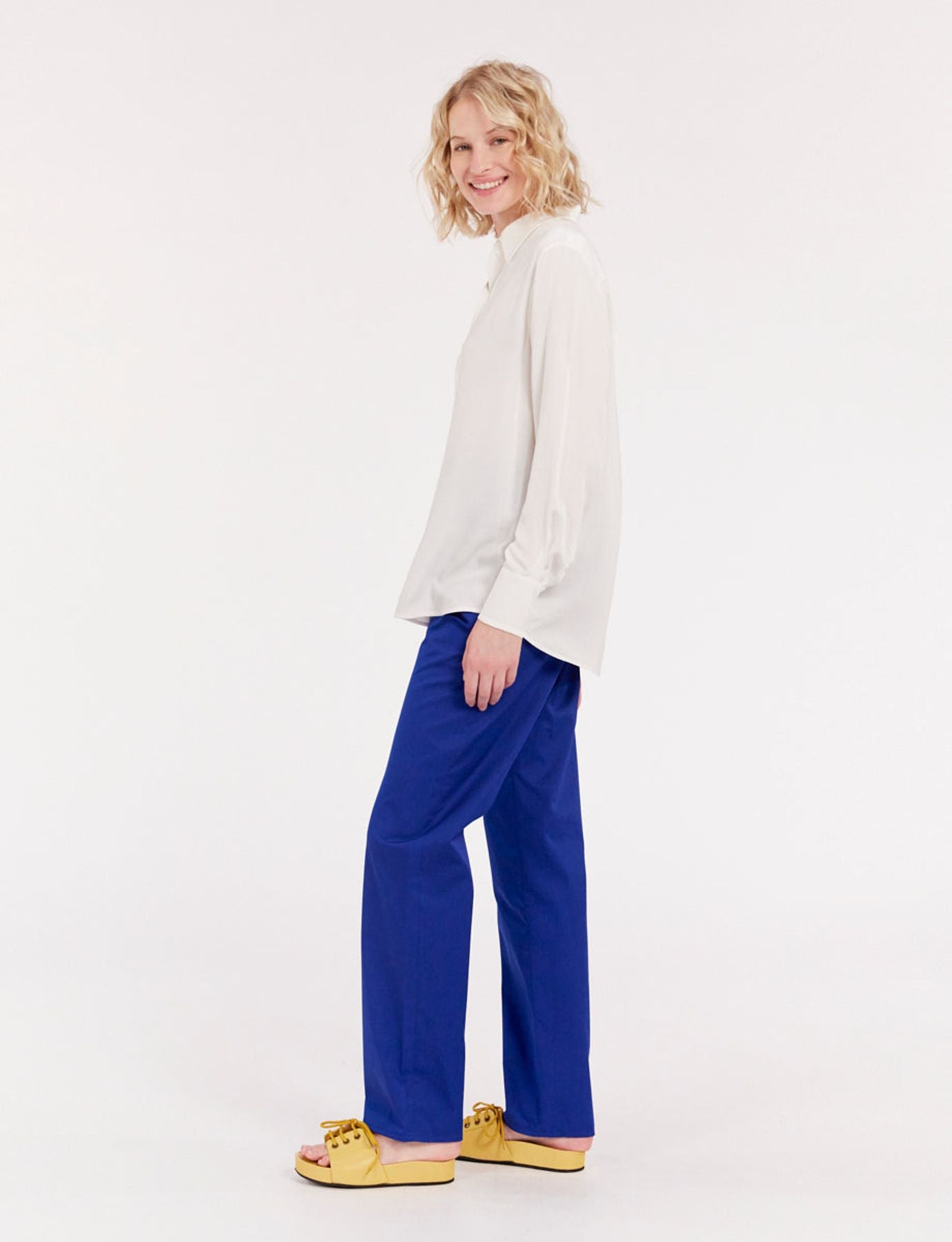 Maureen white viscose shirt