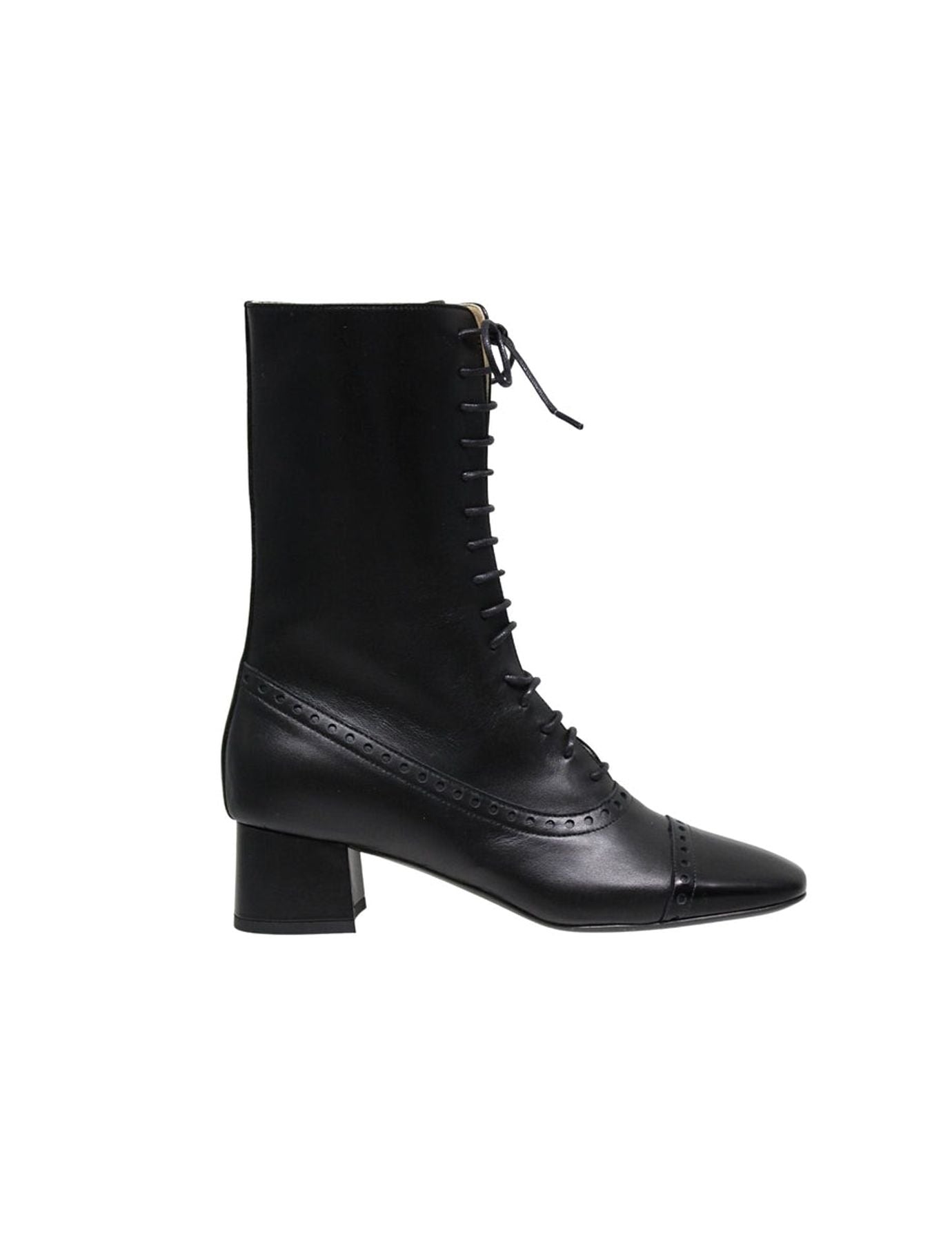 Botas altas con cordones