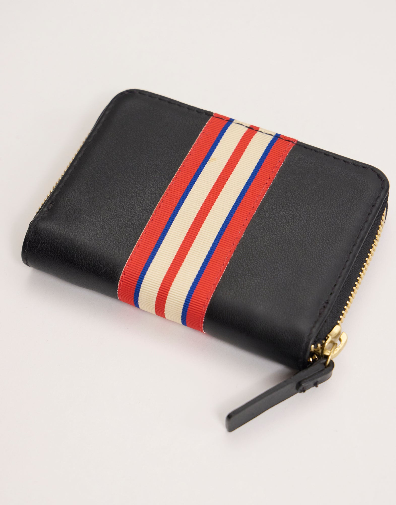Le Parisien black leather wallet