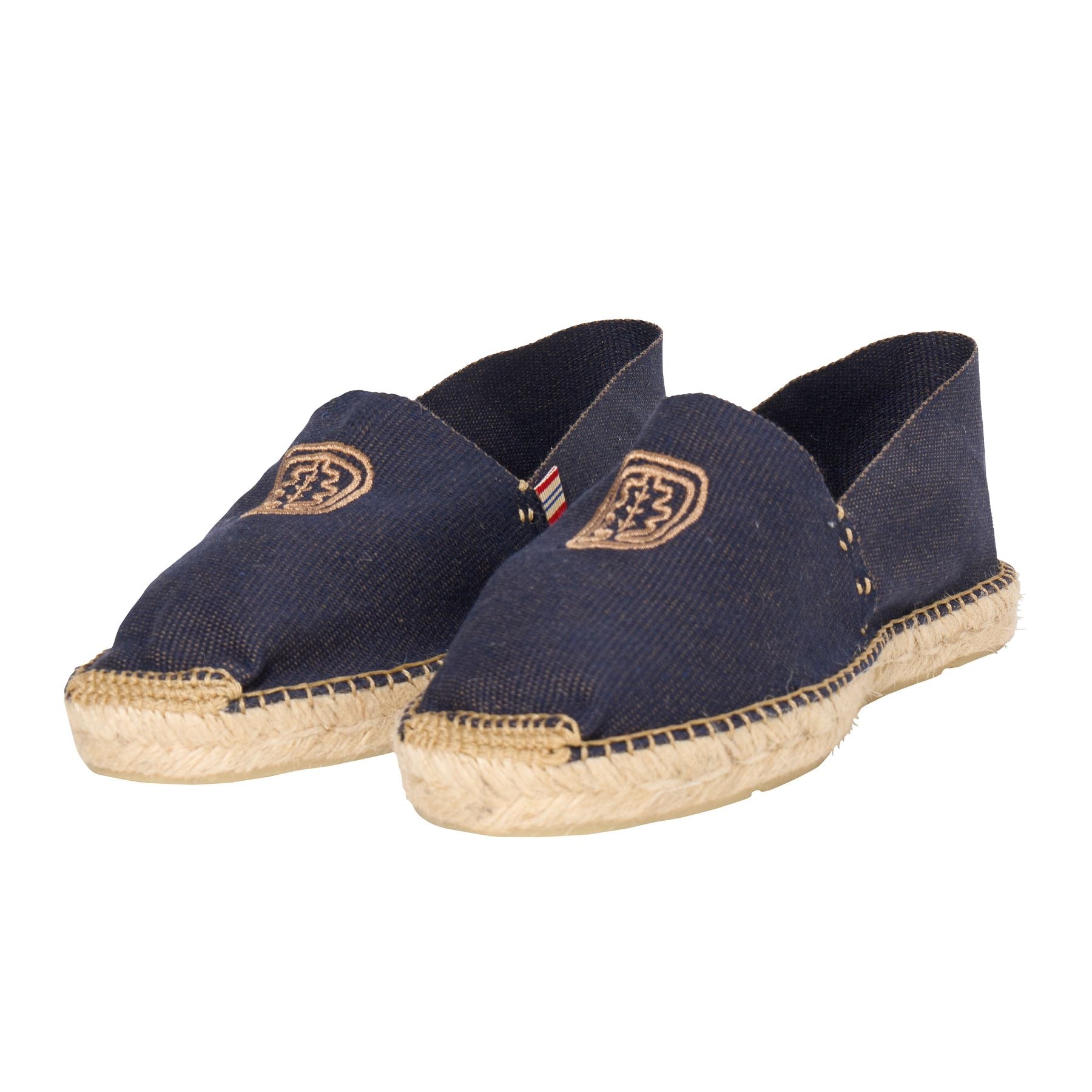 Francine navy cotton espadrilles