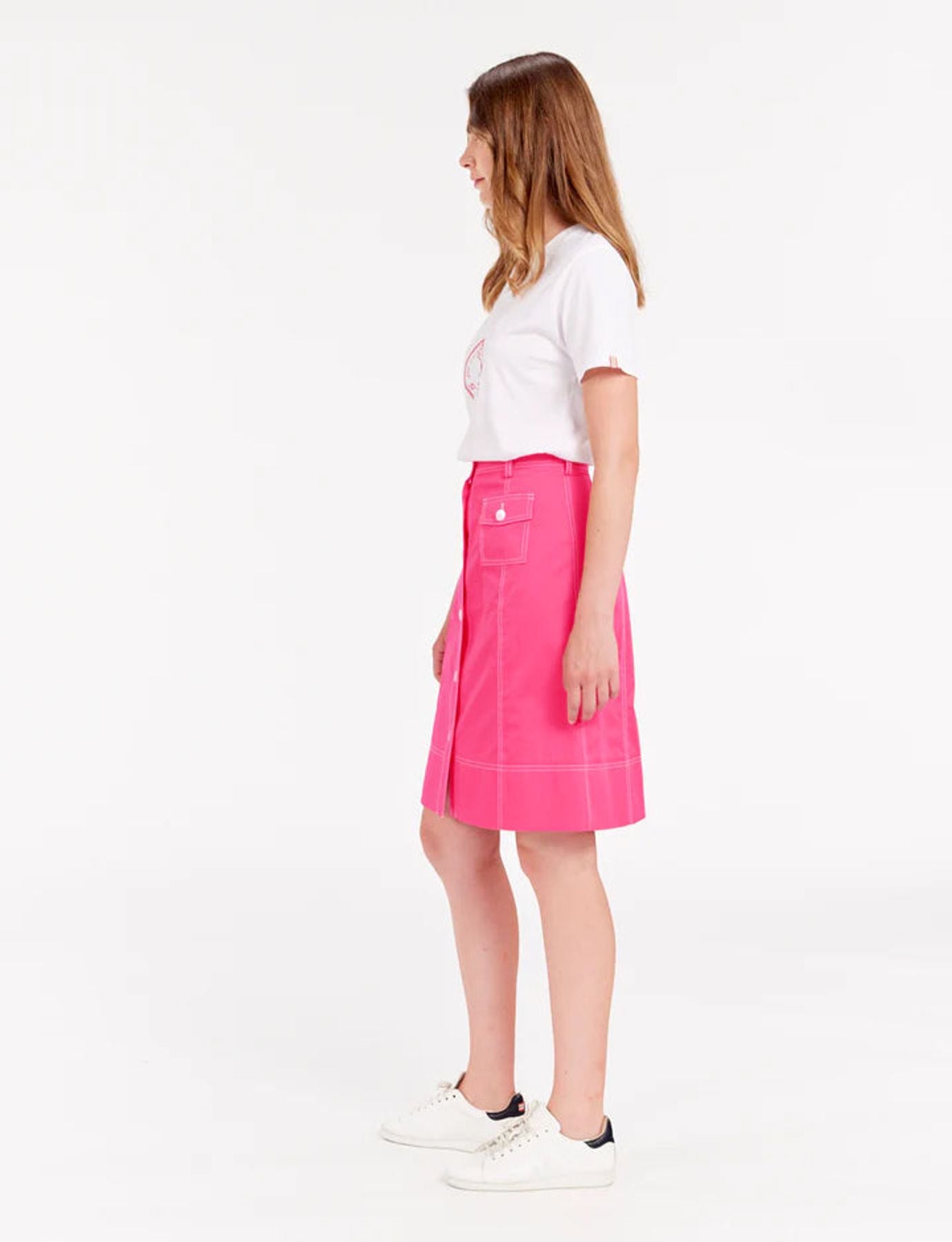 Rachel pink skirt