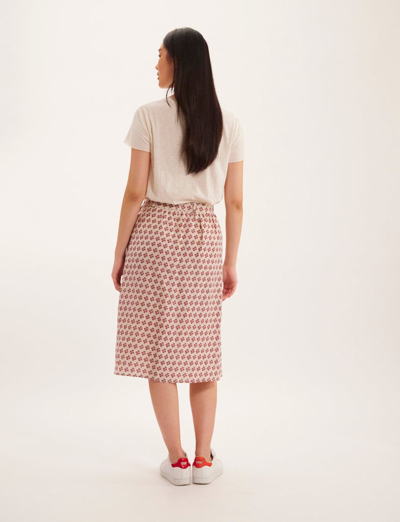 Falda Alix de lino