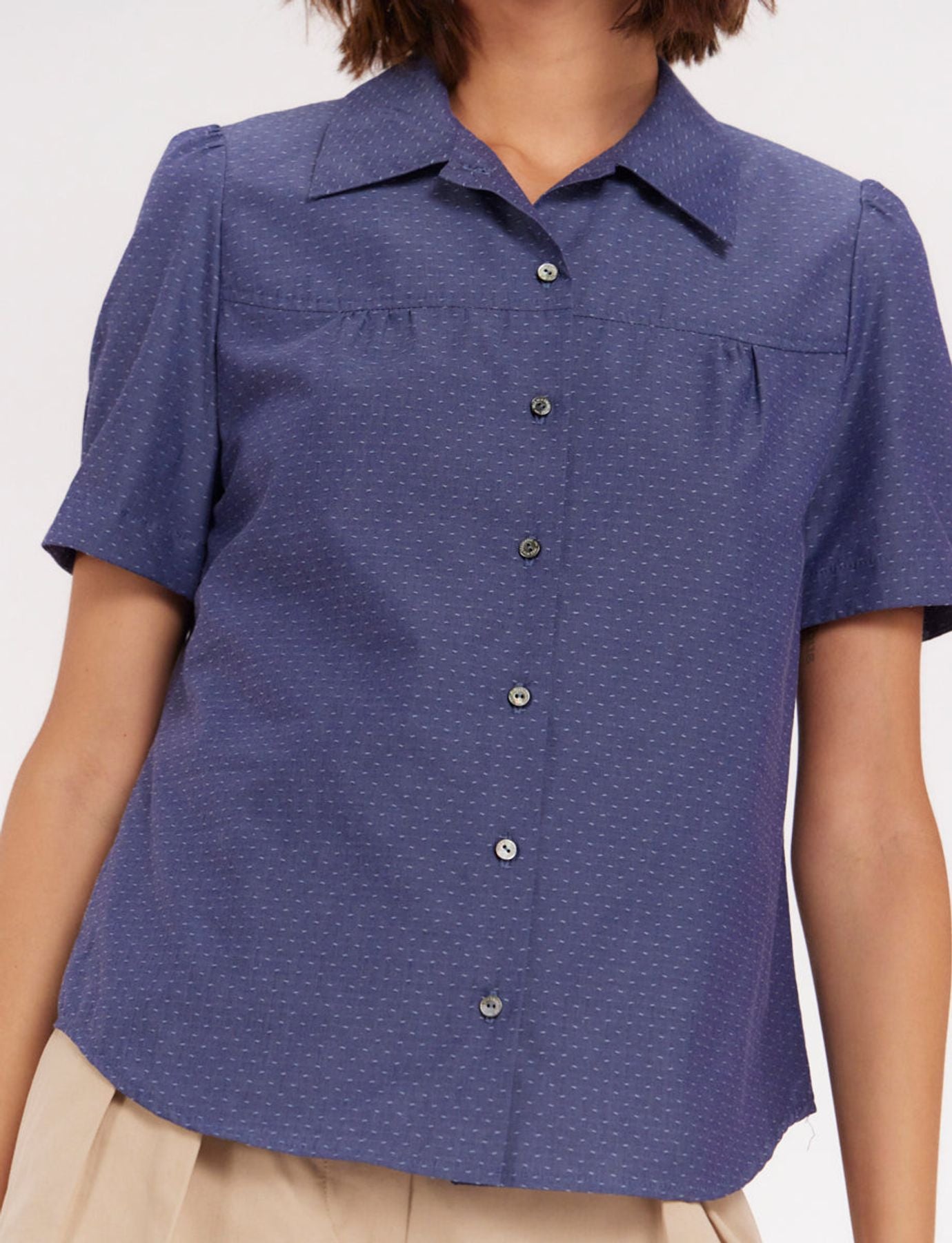 Blusa azul Constance