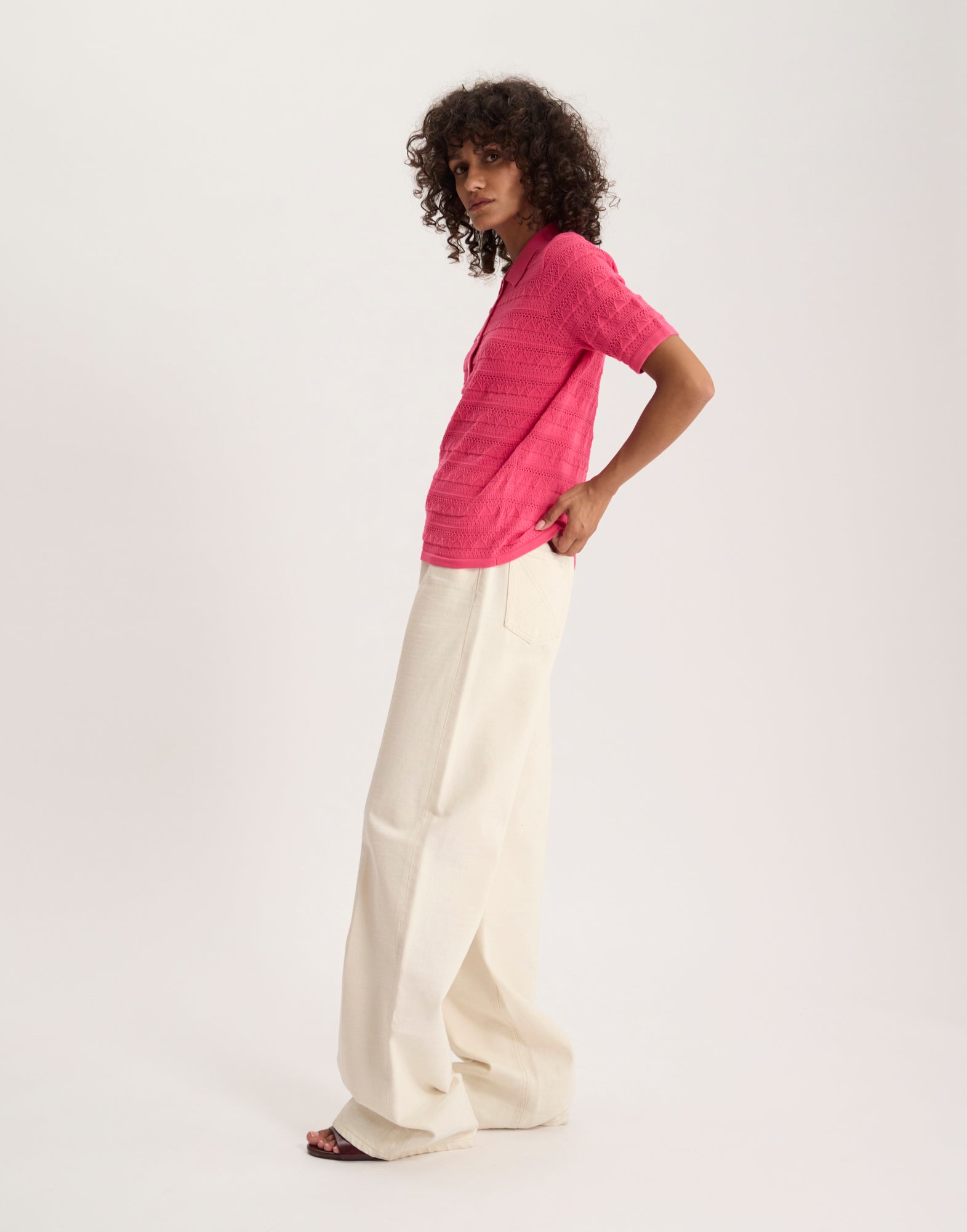 Florence cotton polo shirt