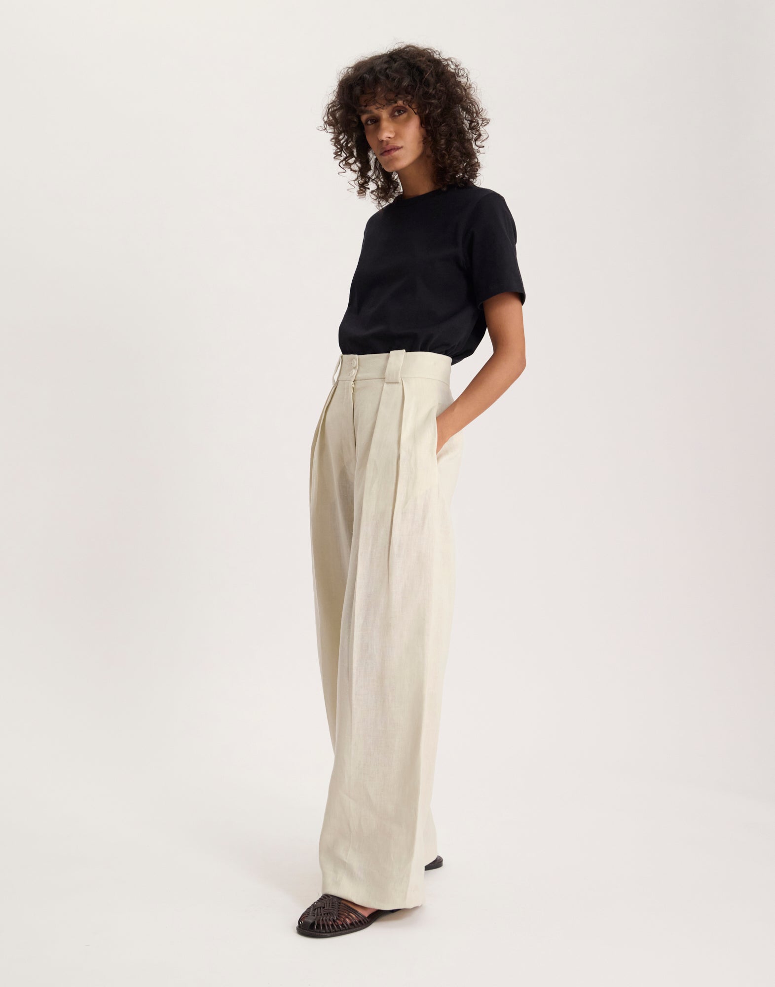 Marlène linen pants