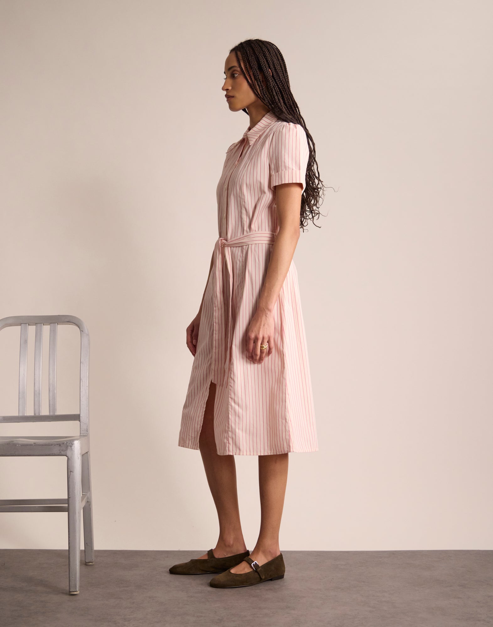 Romane cotton polo dress