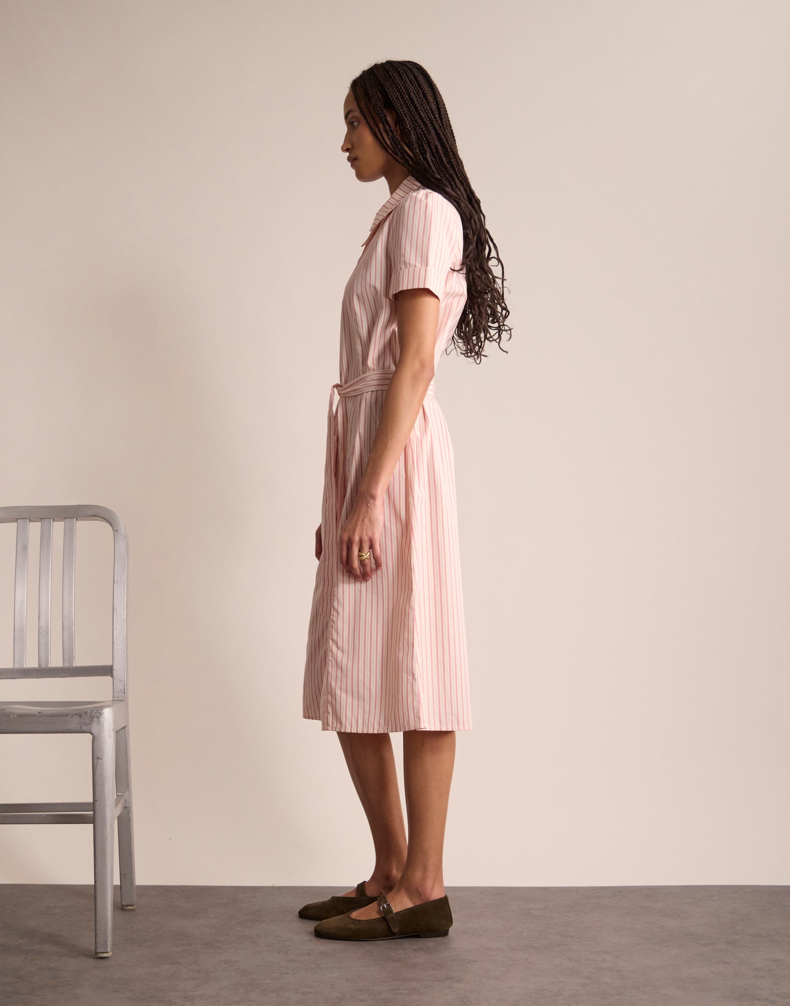 Romane cotton polo dress