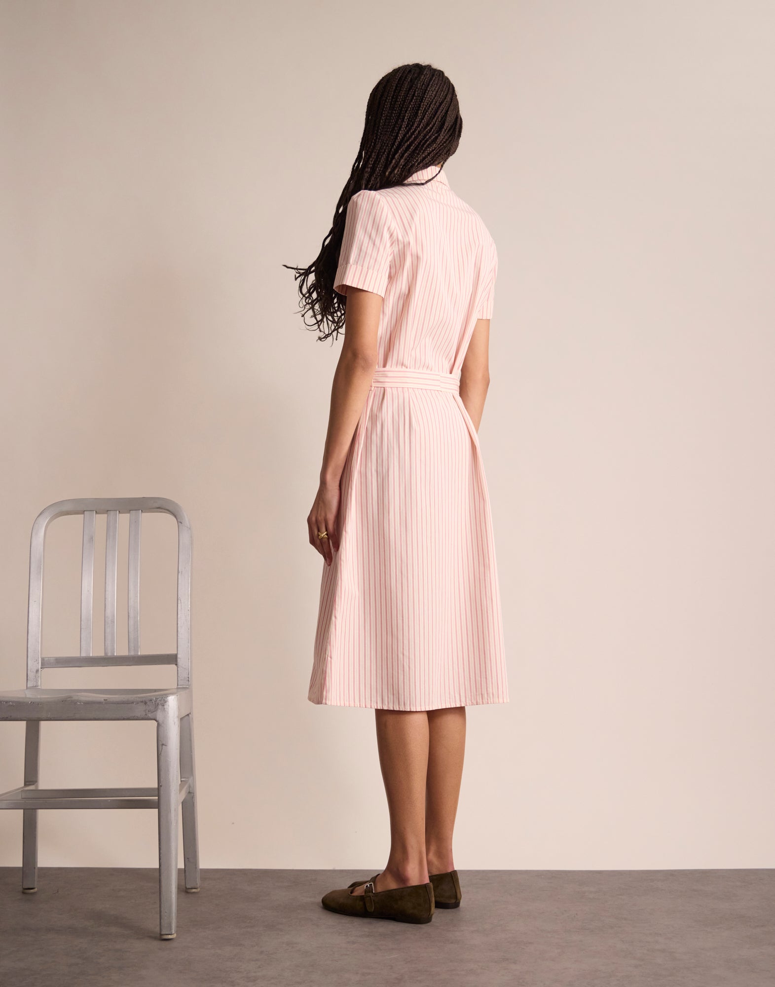Romane cotton polo dress