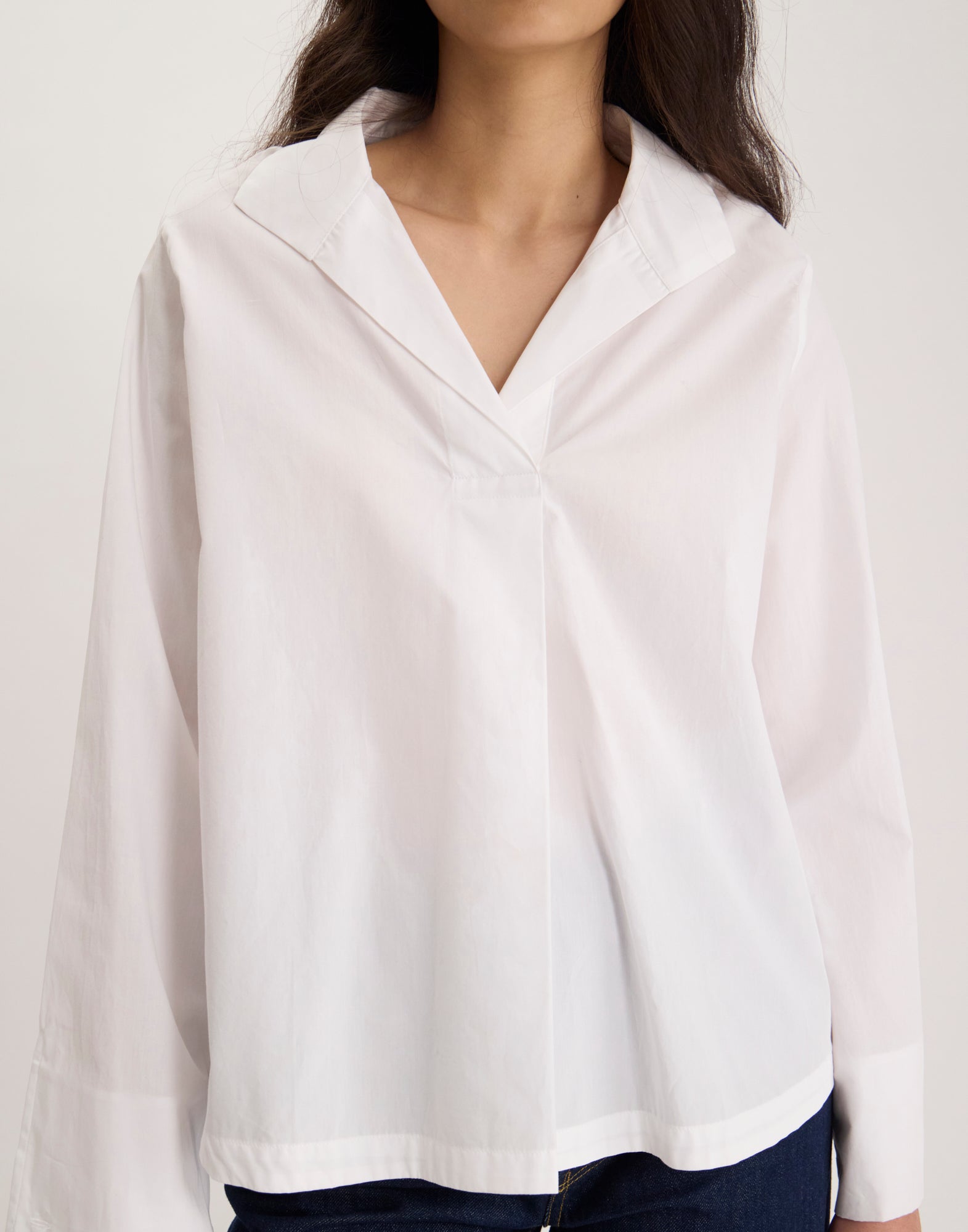 Noa white cotton top