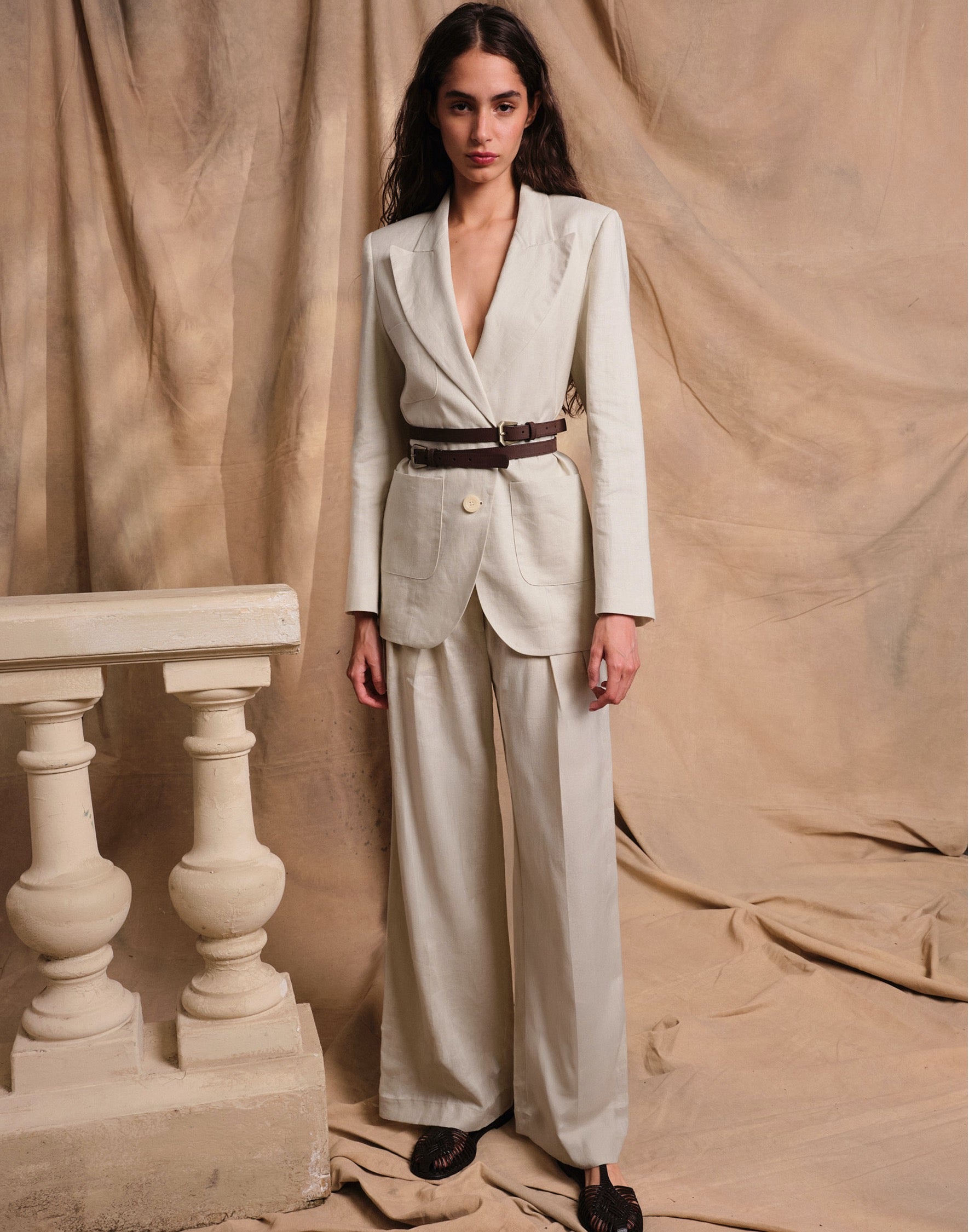 Thadée Jacket in Linen