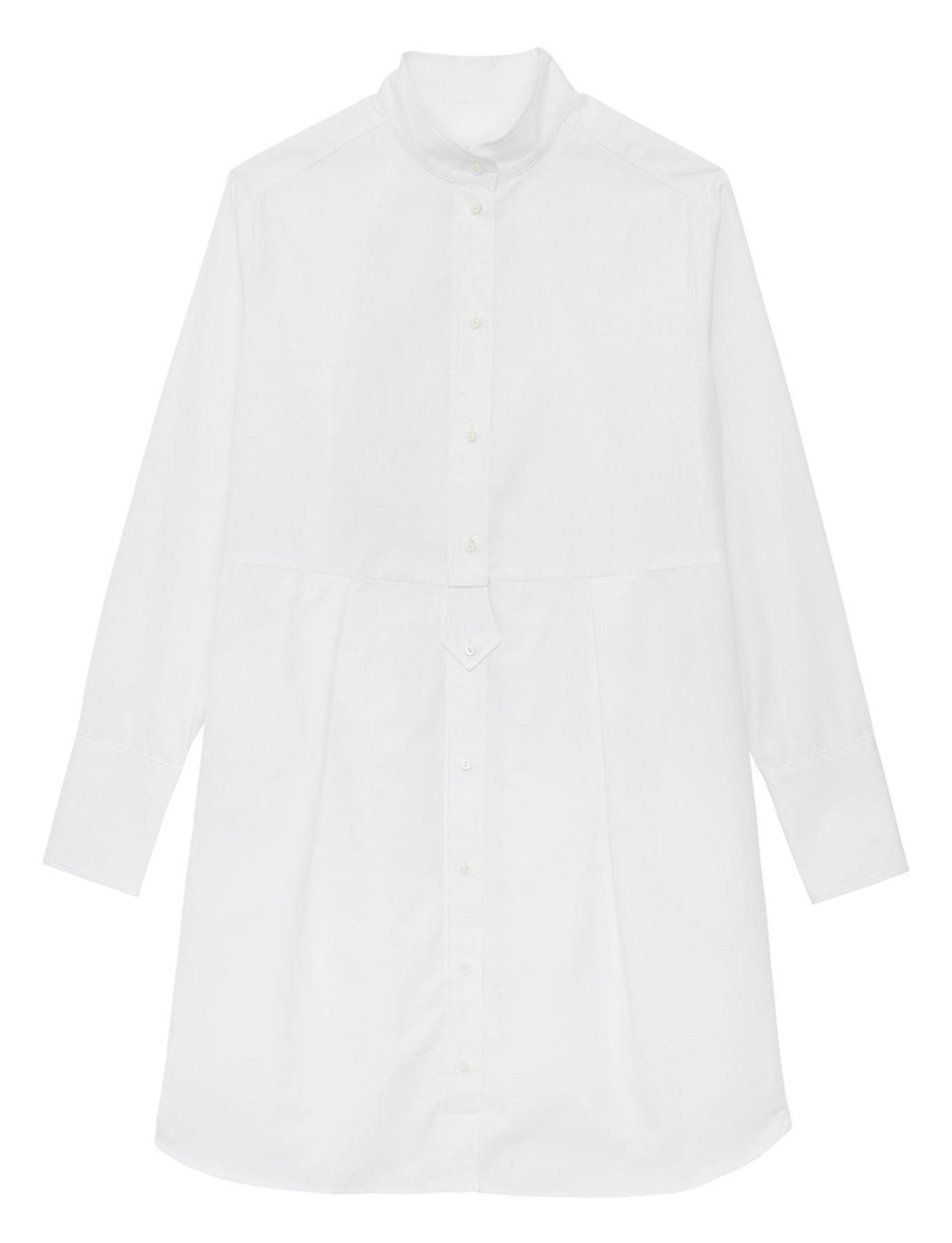 Vestido camisero blanco Martina
