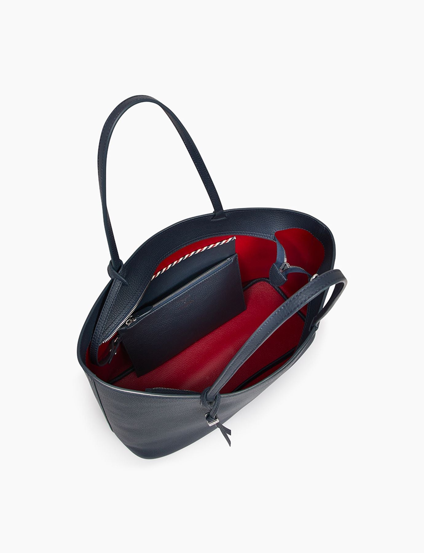 Ines x Le Tanneur Bolsa de la compra grande azul