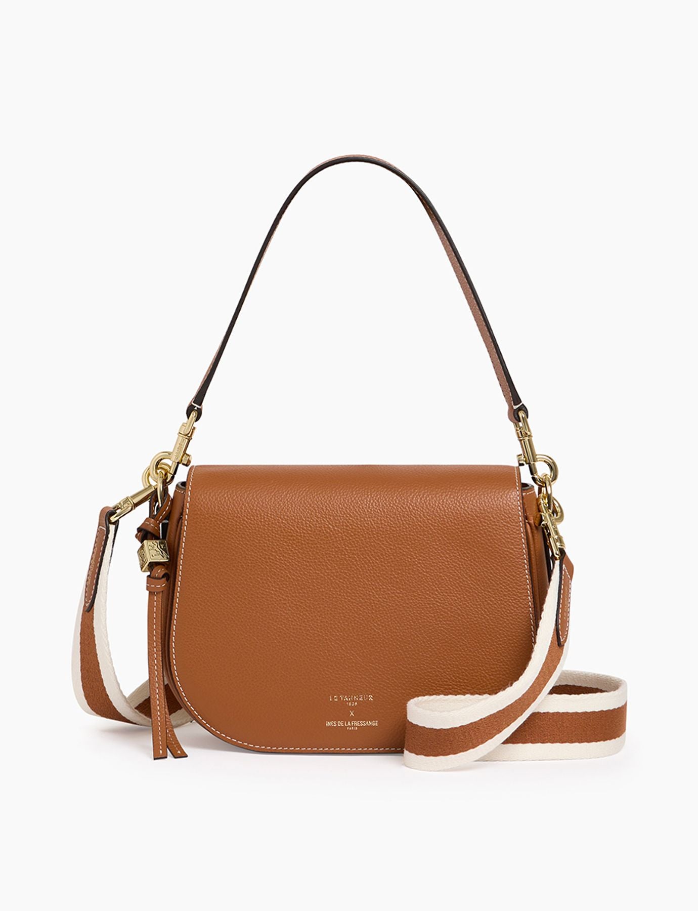 Ines x Le Tanneur Bolso pequeño camel