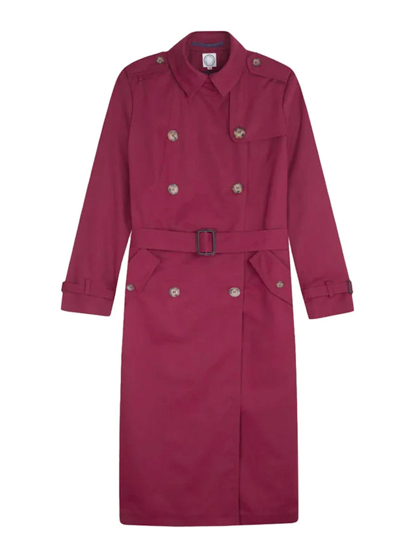 Gabardina Gaultier burdeos
