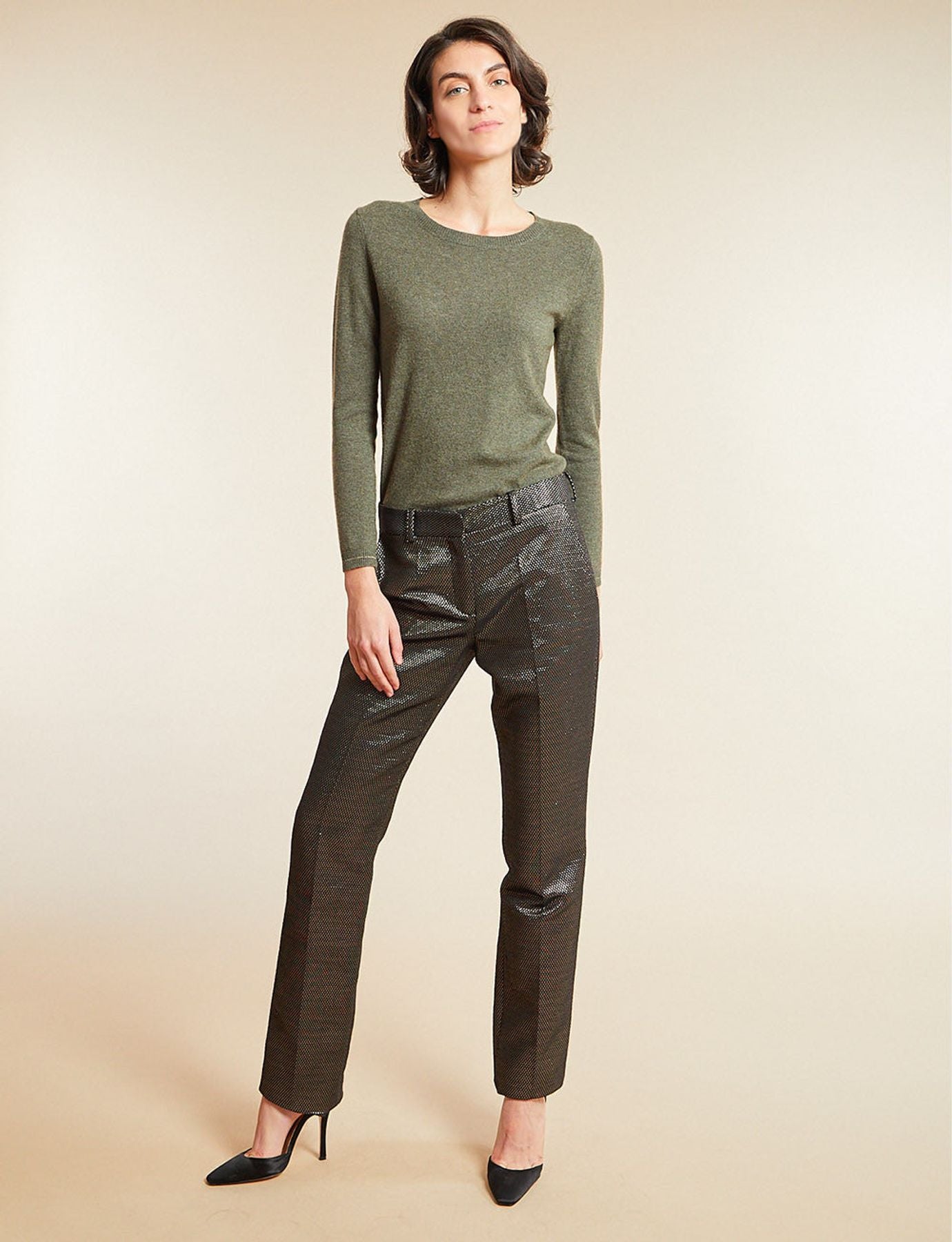 Pantalones Anatole dorados