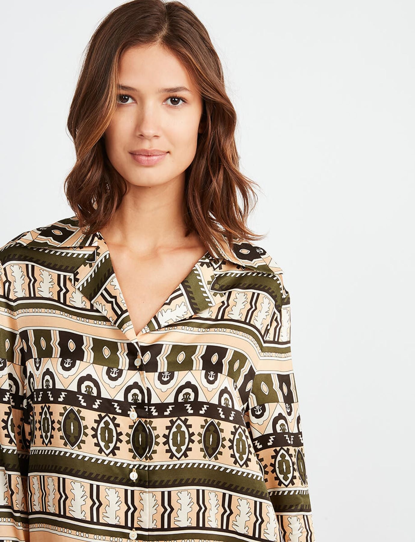 Alma Ritz camisa marrón