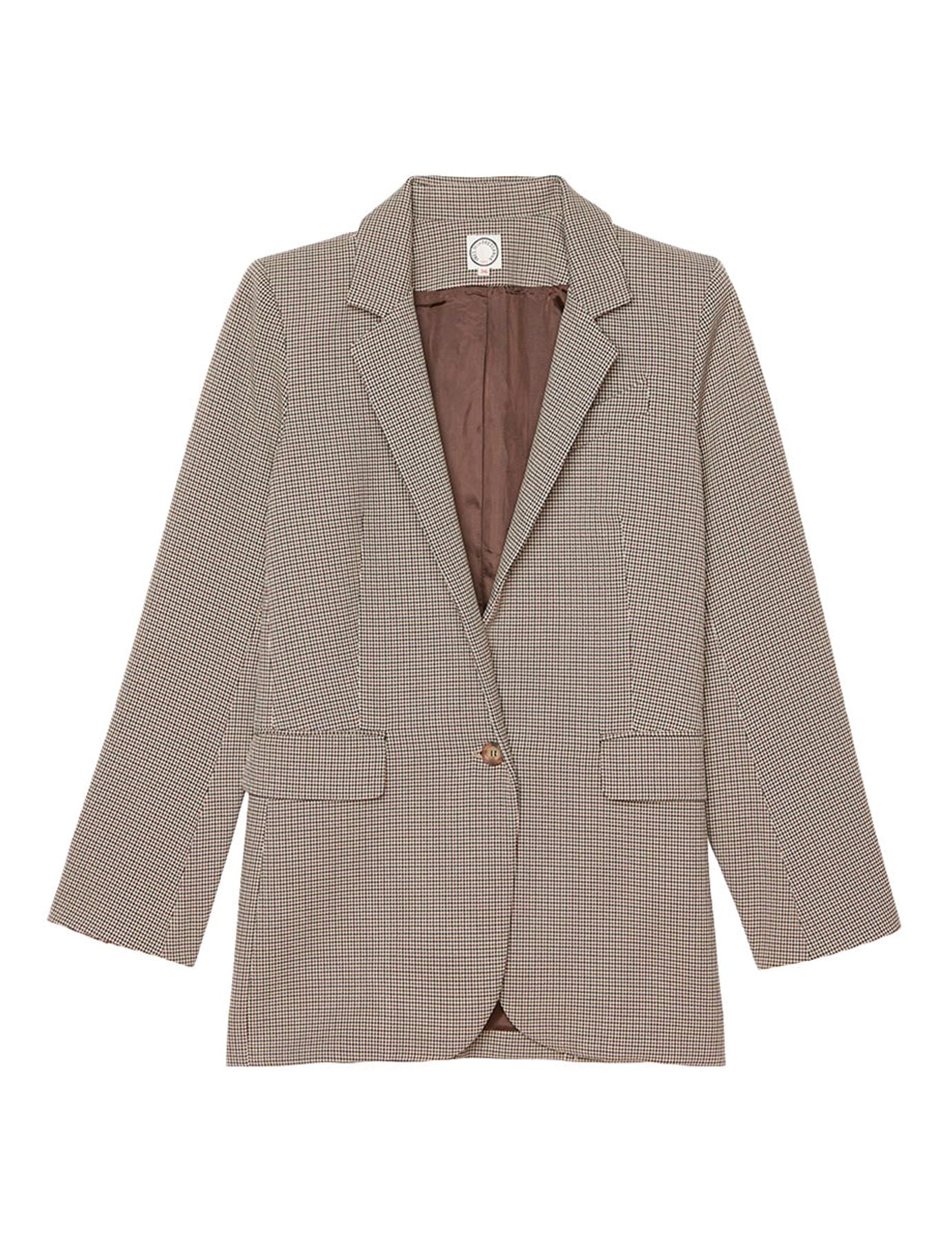 Chaqueta de pata de gallo Bruna
