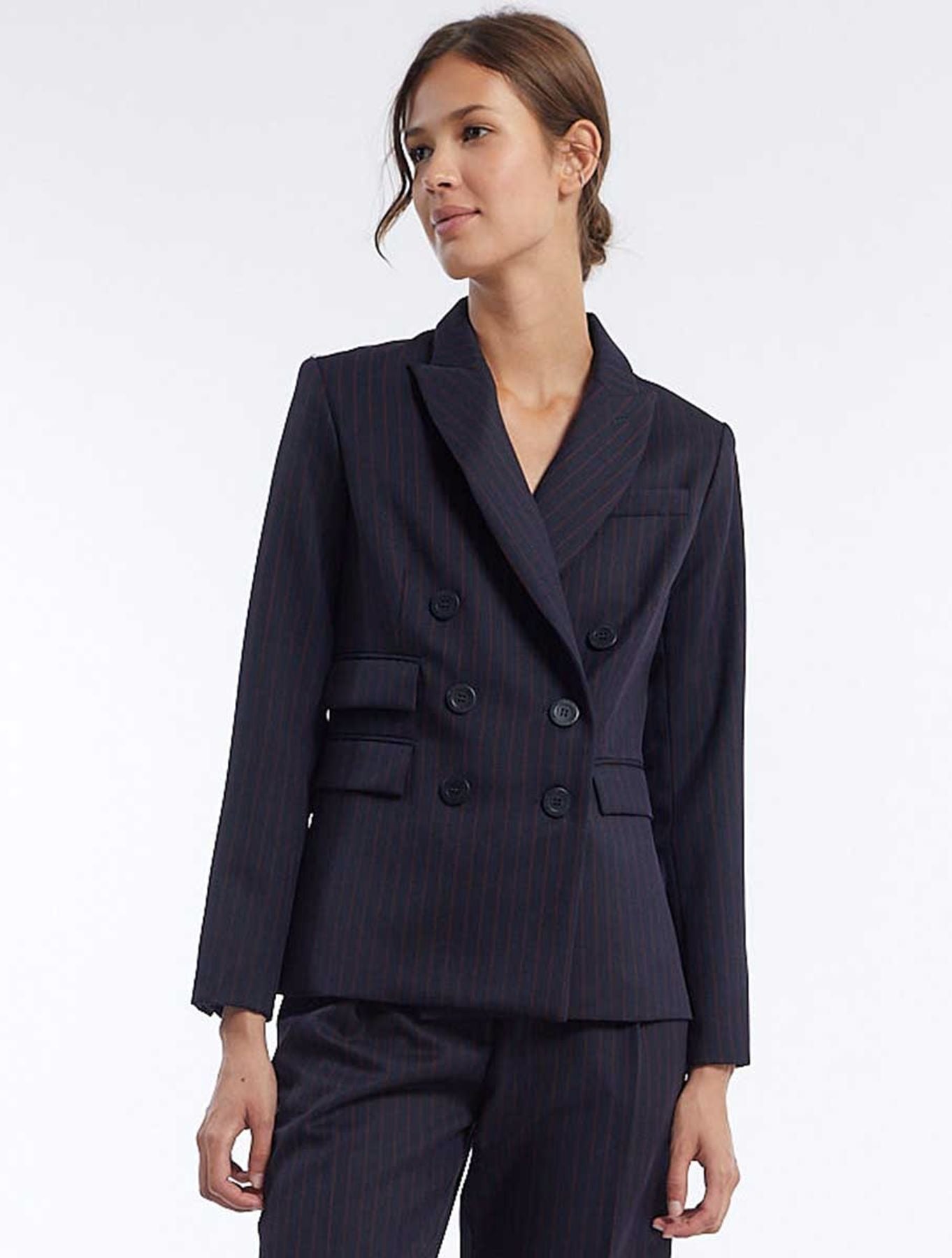Jacke Maurice Baumwolle marineblau