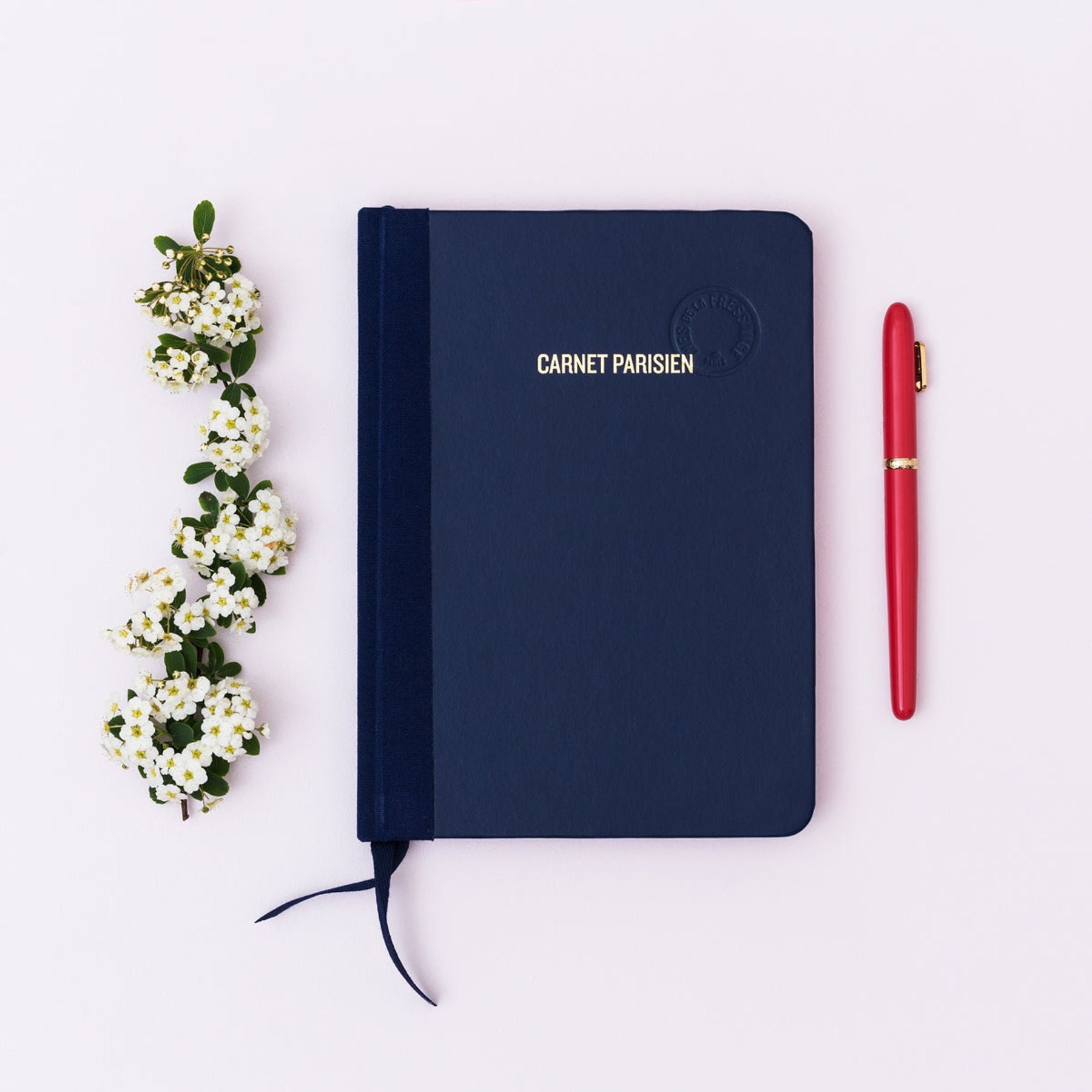 Cuaderno parisino azul
