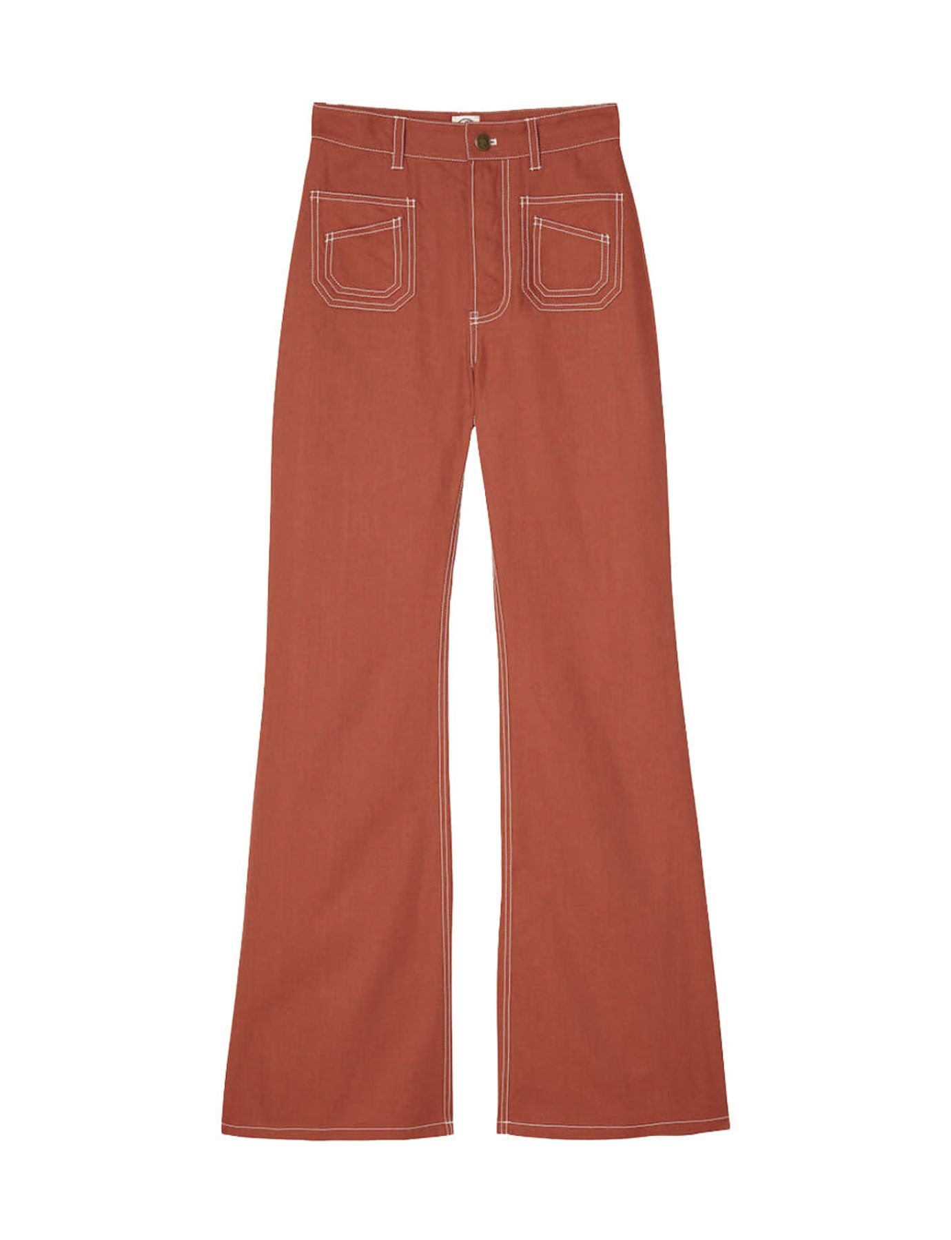 Pantalón Basile algodón caramelo
