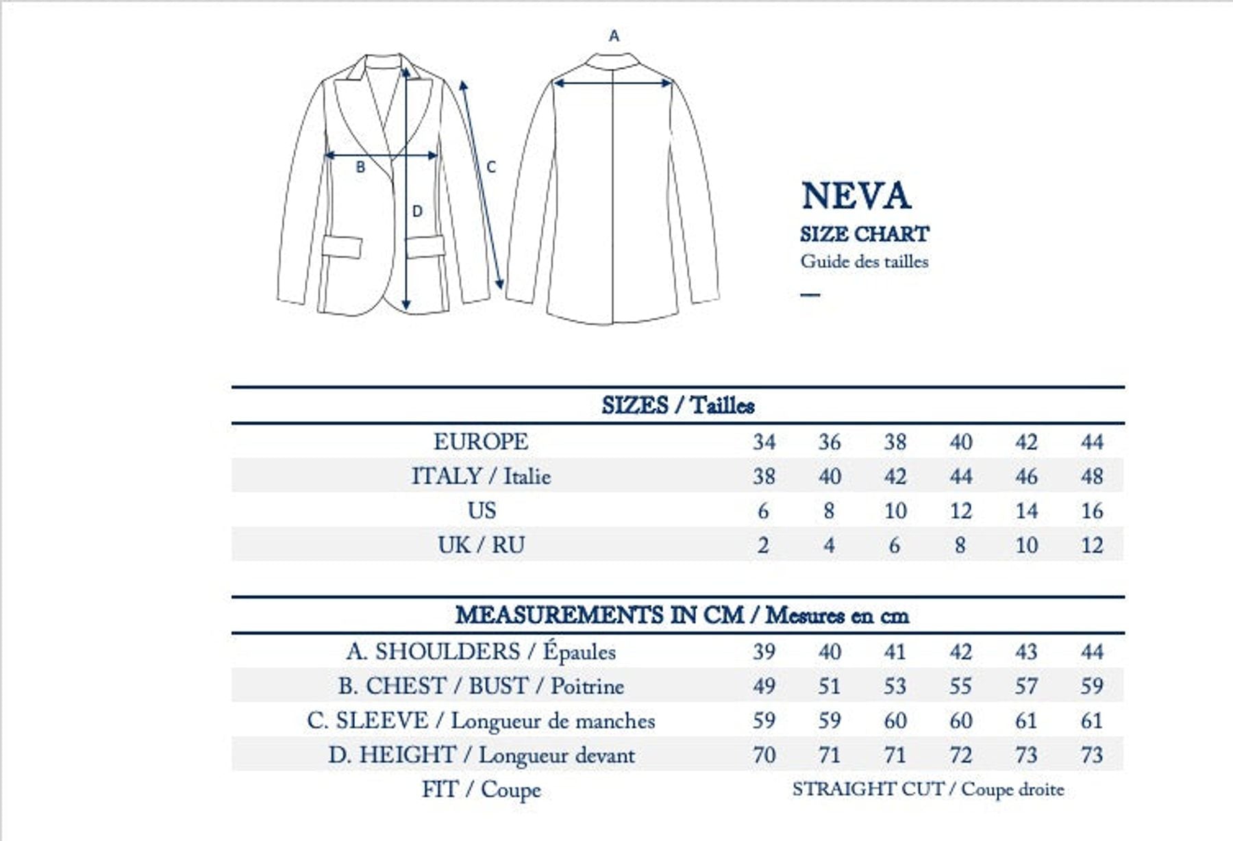 Chaqueta Neva de satén de algodón rosa