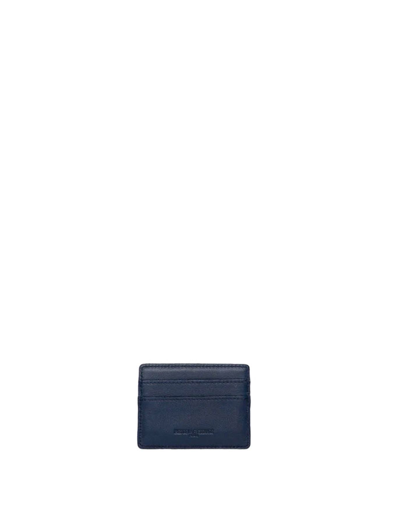 Marcia navy blue card holder
