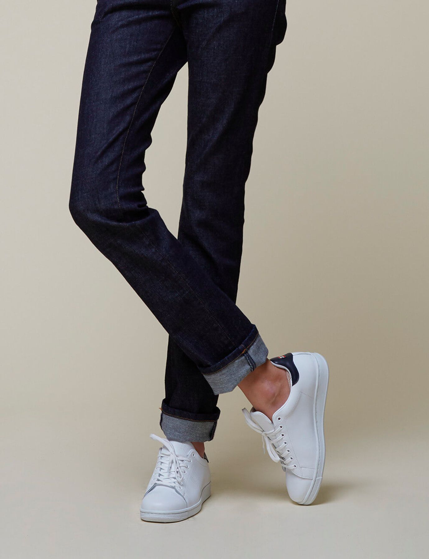 Charly navy blue trainers