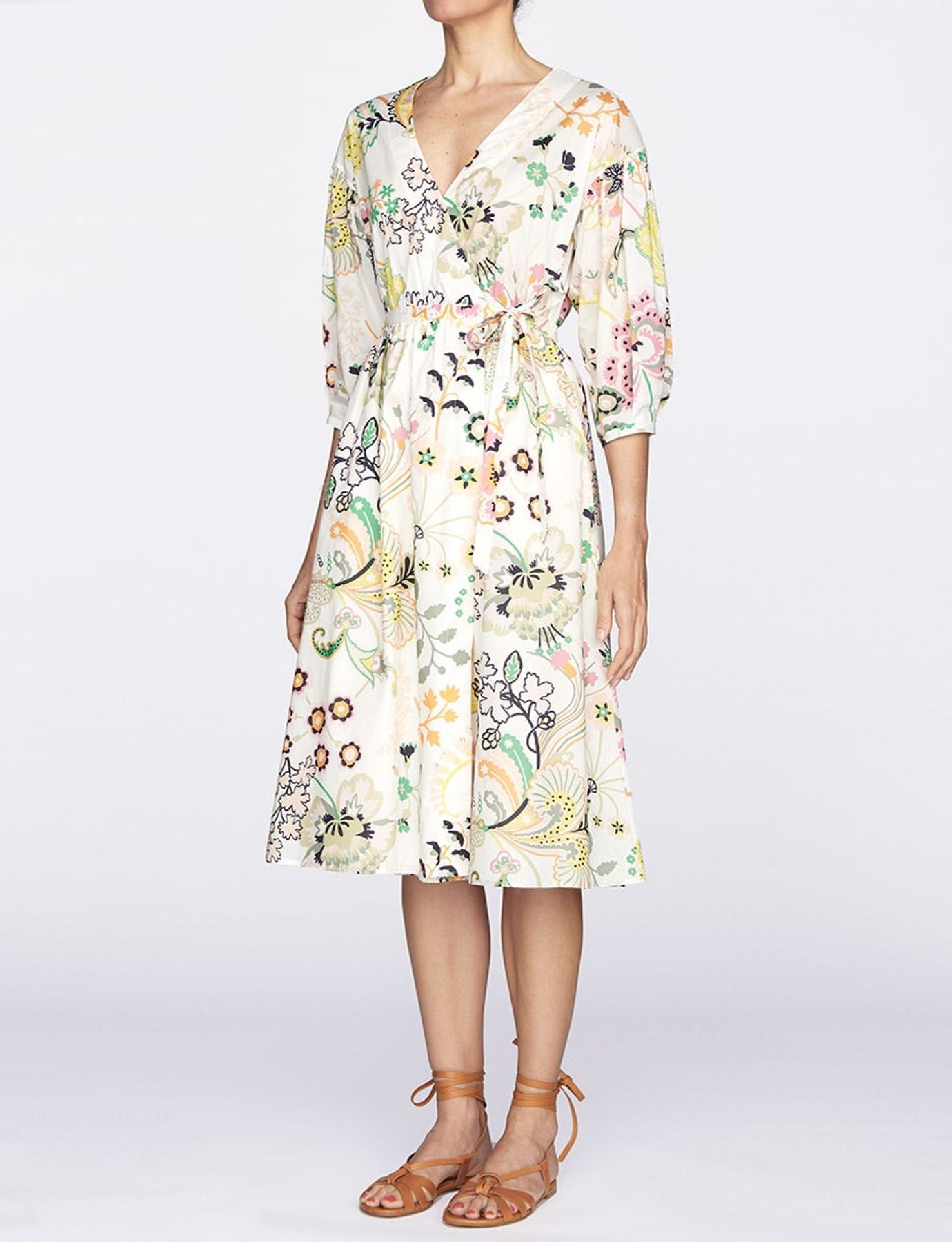 Vestido paquerette de algodón
