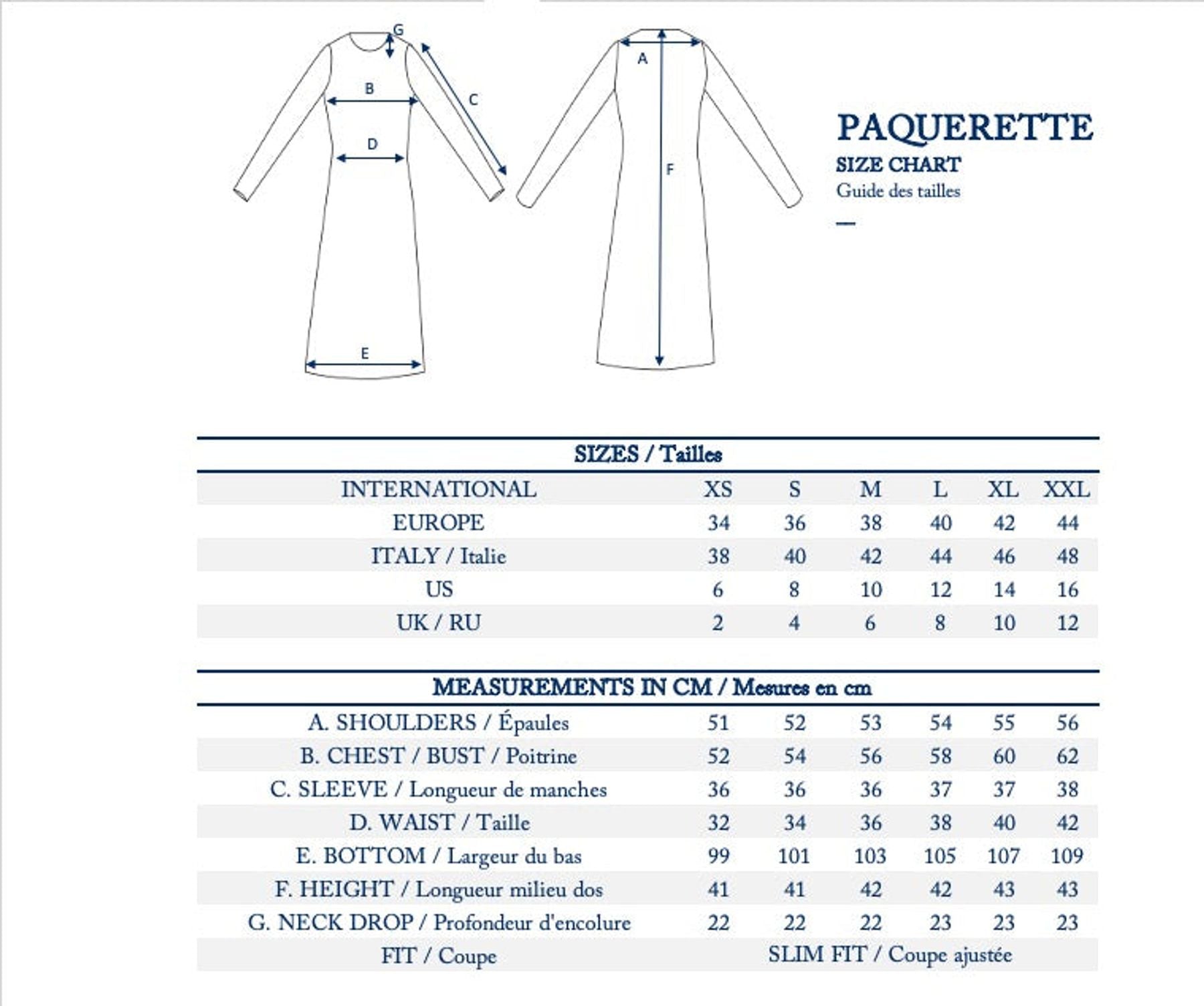 Vestido paquerette de algodón