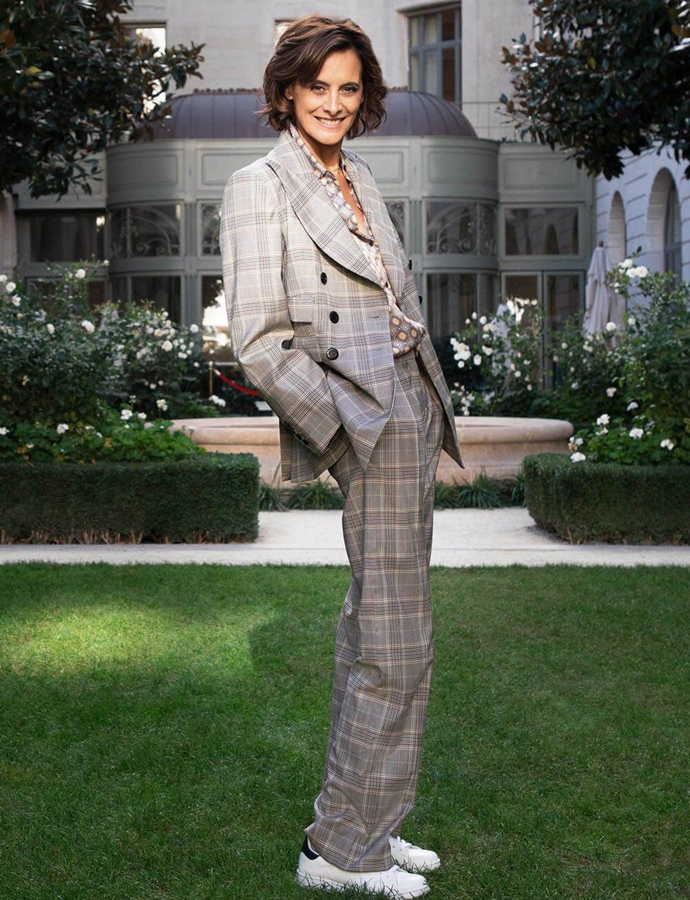 Pantalón Hector con estampado Príncipe de Gales