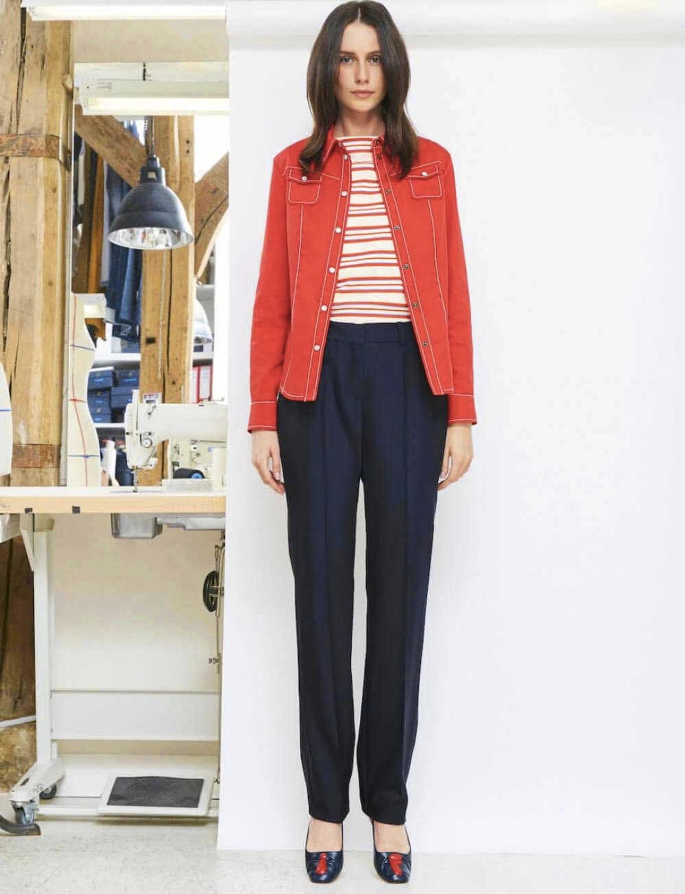 Pantalón Anatole azul marino