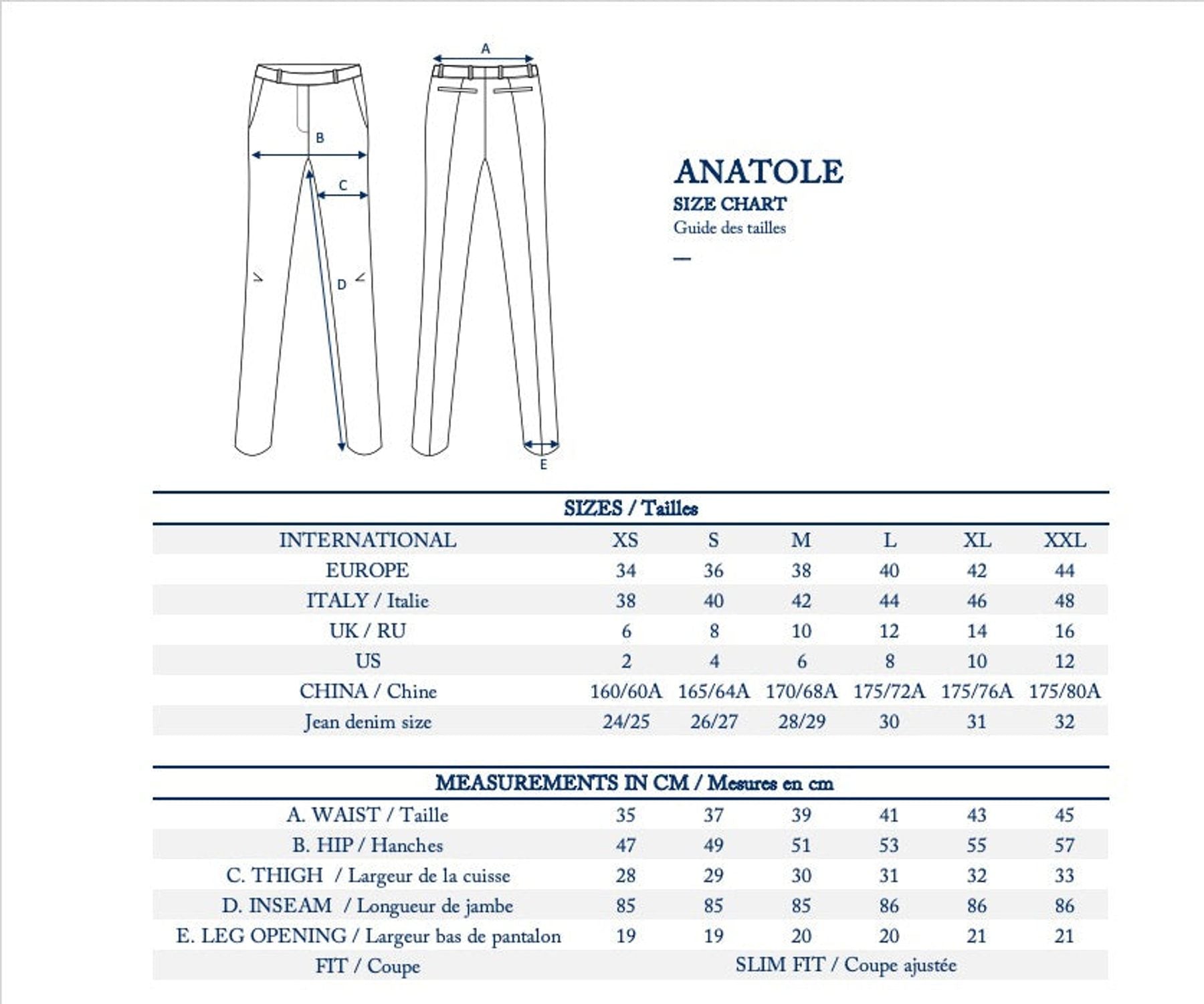 Pantalón camel Anatole