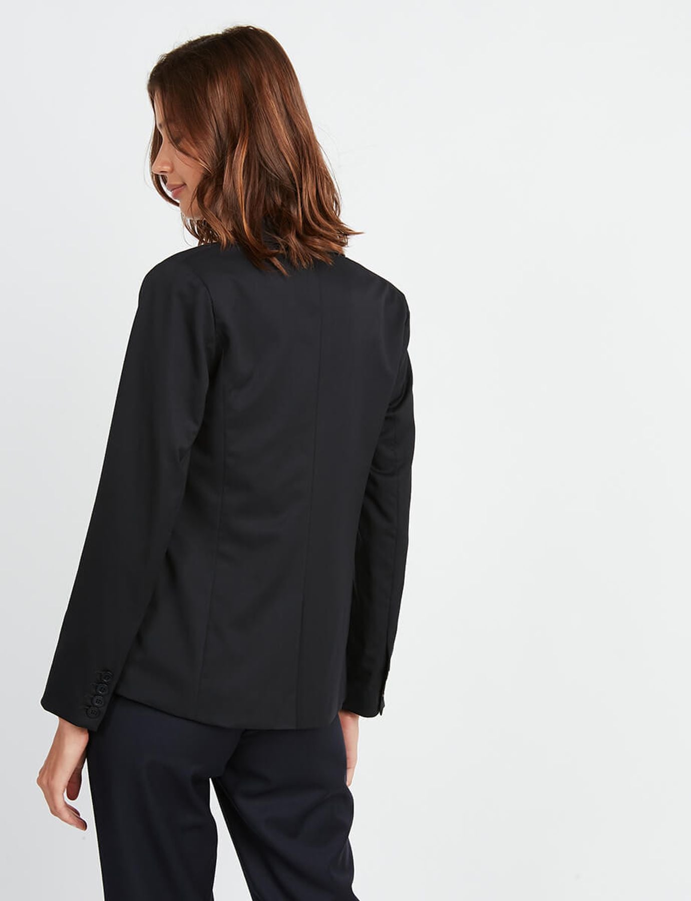 Chaqueta azul marino Garance
