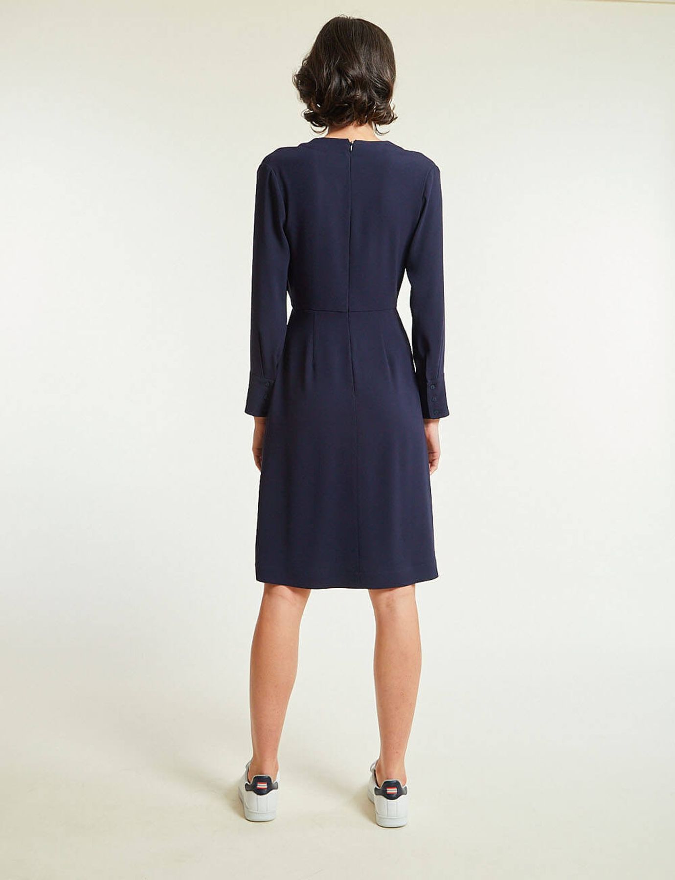 Vestido Blida azul marino