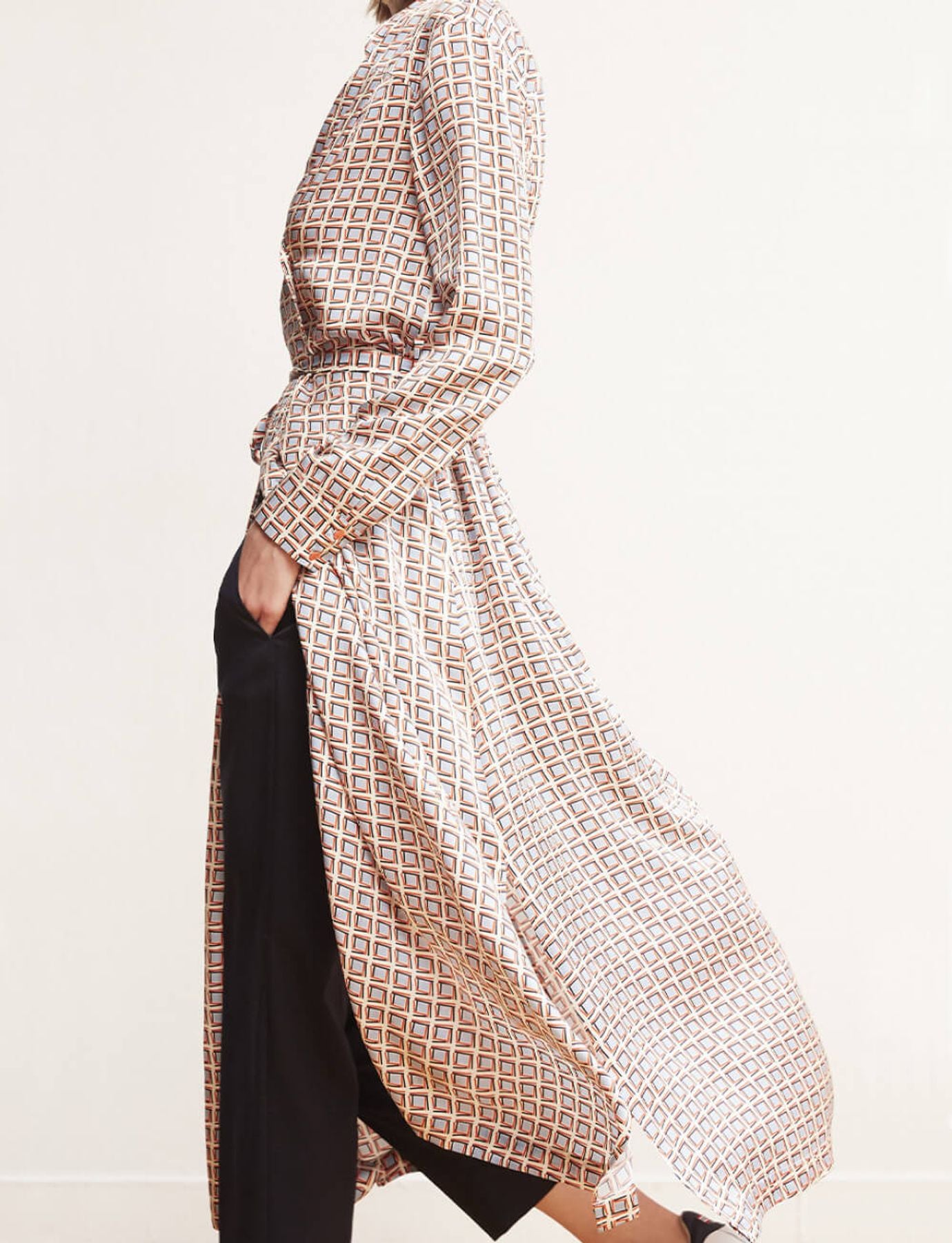 Vestido estampado Jodie brest