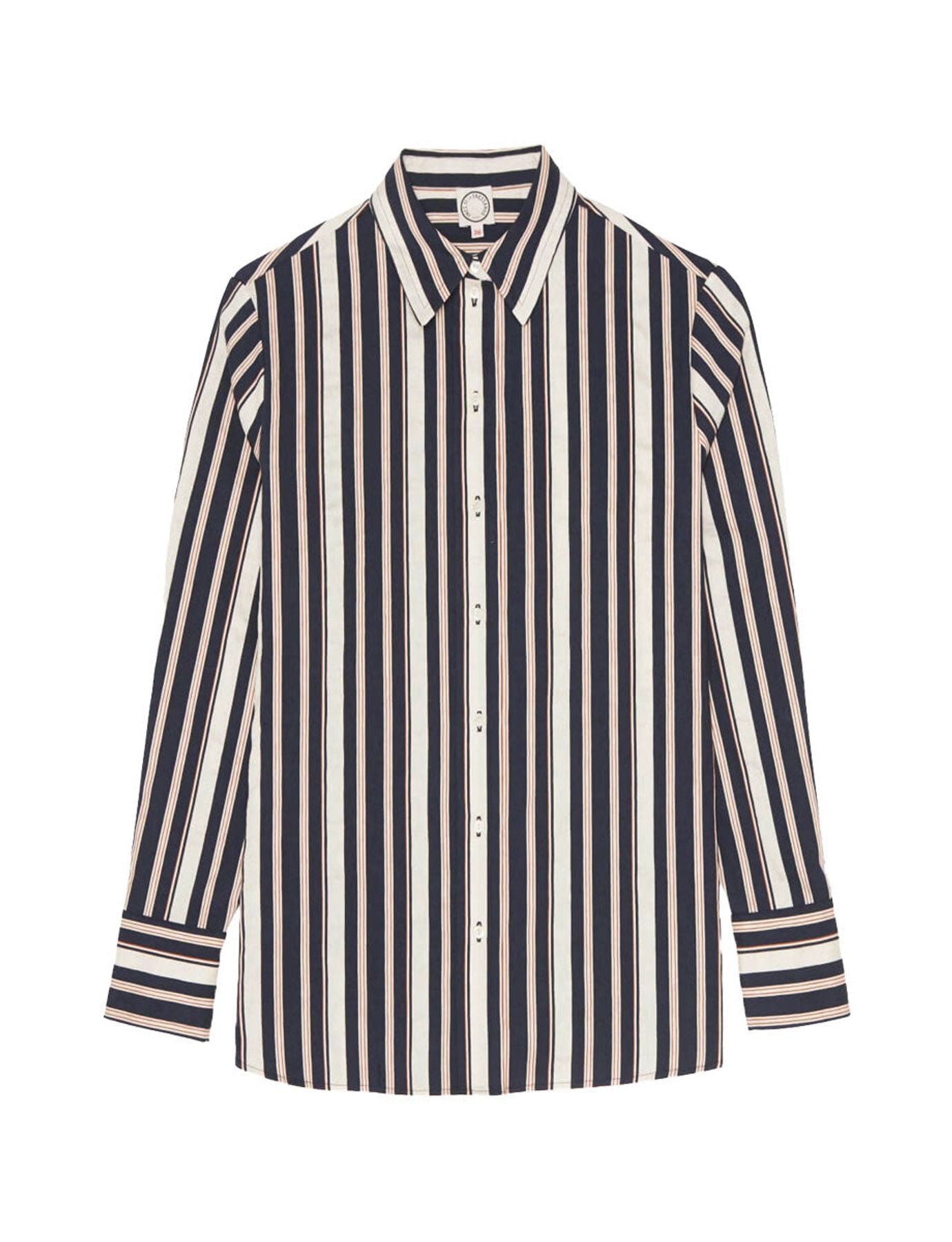 Maureen multico striped shirt